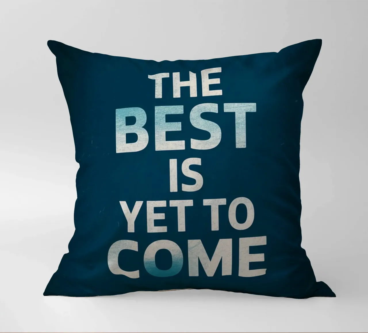 IL MEGLIO DEVE ANCORA VENIRE cuscino da logic