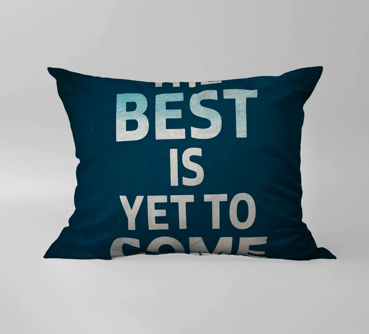 IL MEGLIO DEVE ANCORA VENIRE cuscino da logic