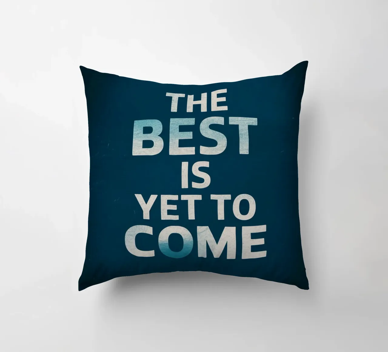 IL MEGLIO DEVE ANCORA VENIRE cuscino da logic