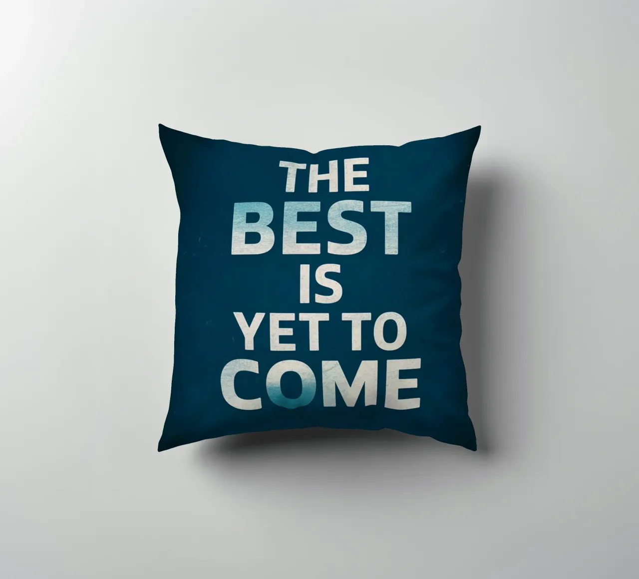 IL MEGLIO DEVE ANCORA VENIRE cuscino da logic