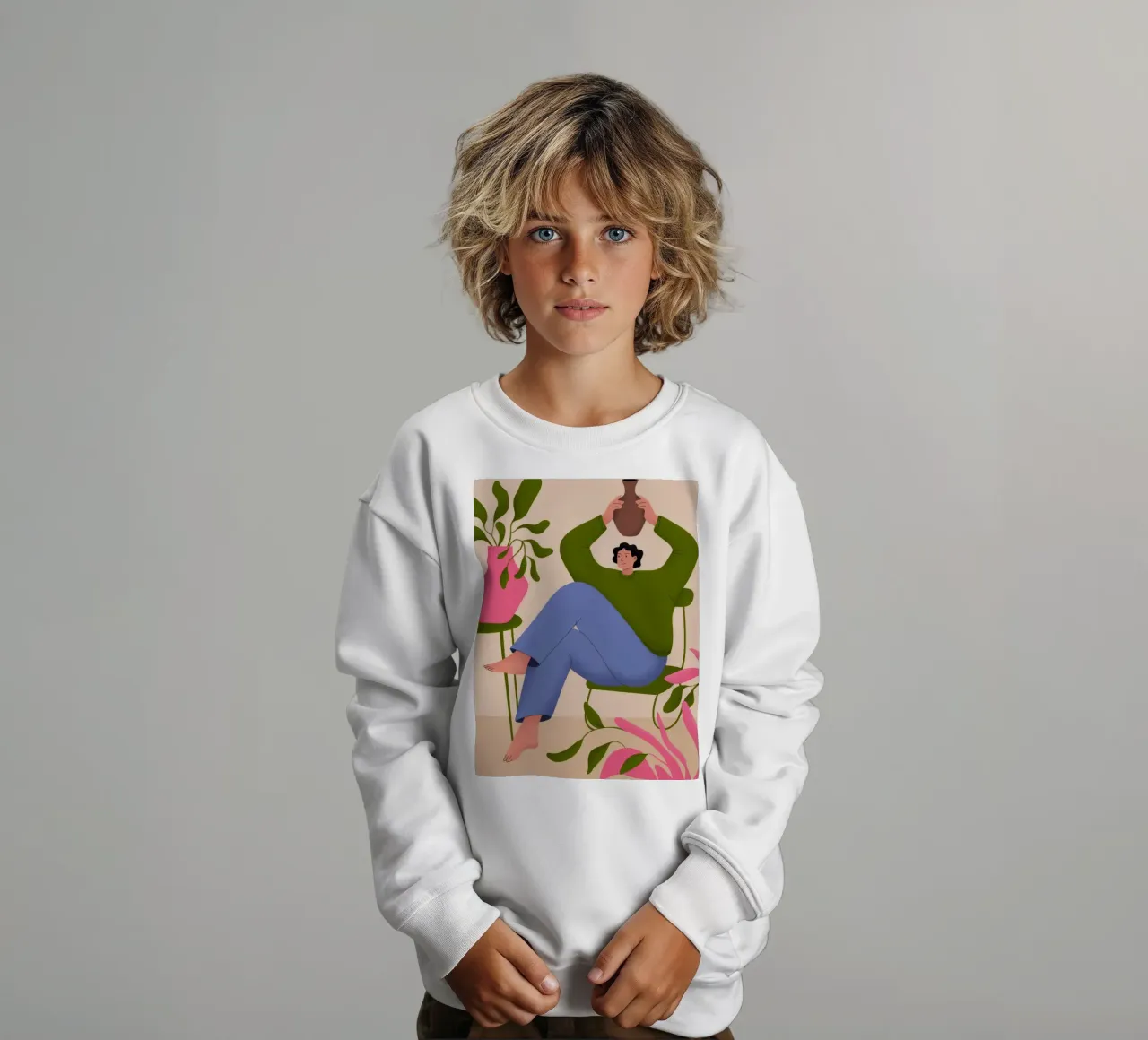 Équilibre serein sweat enfant de Artie Shifa