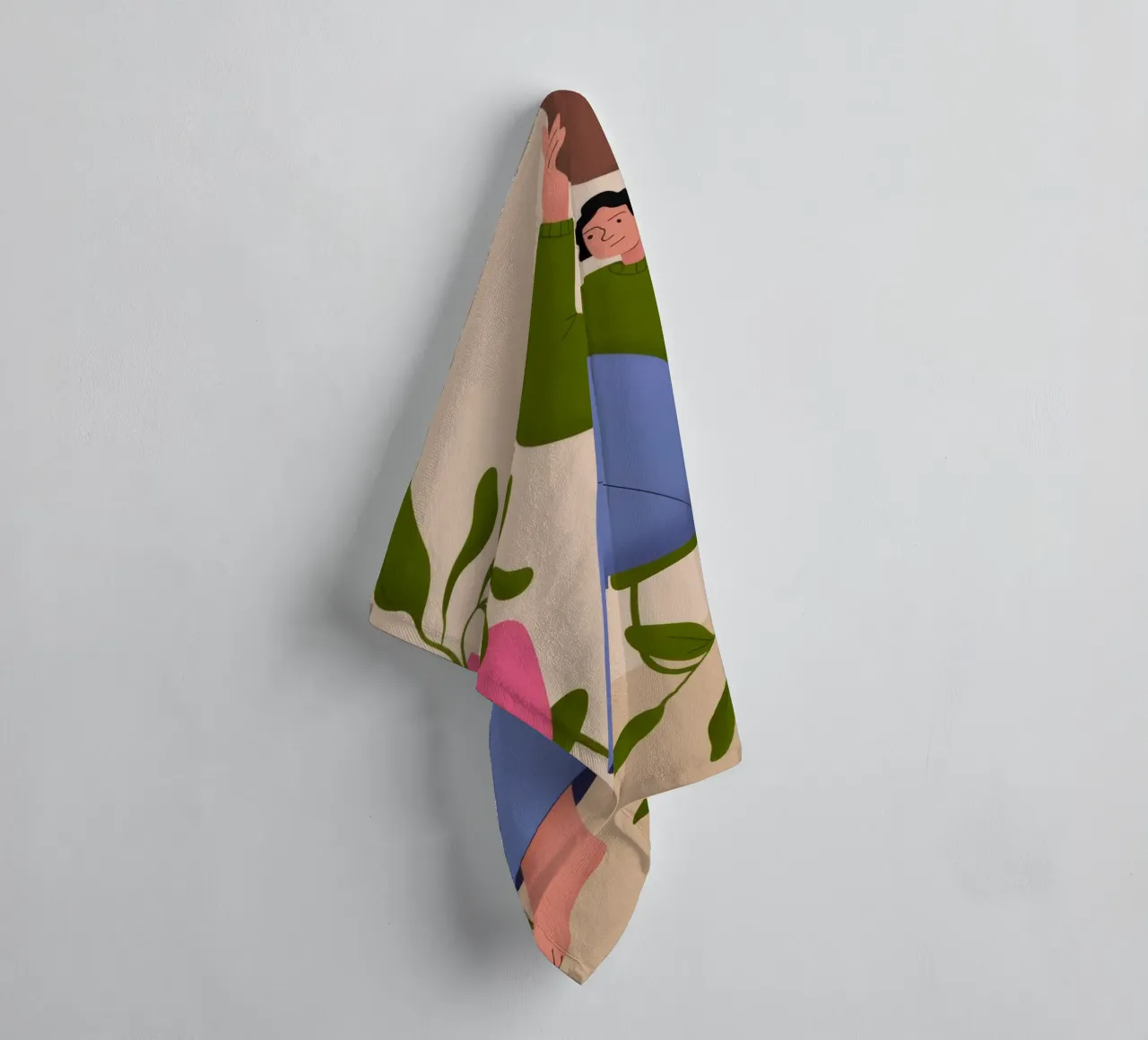 Sereen evenwicht badhanddoek van Artie Shifa