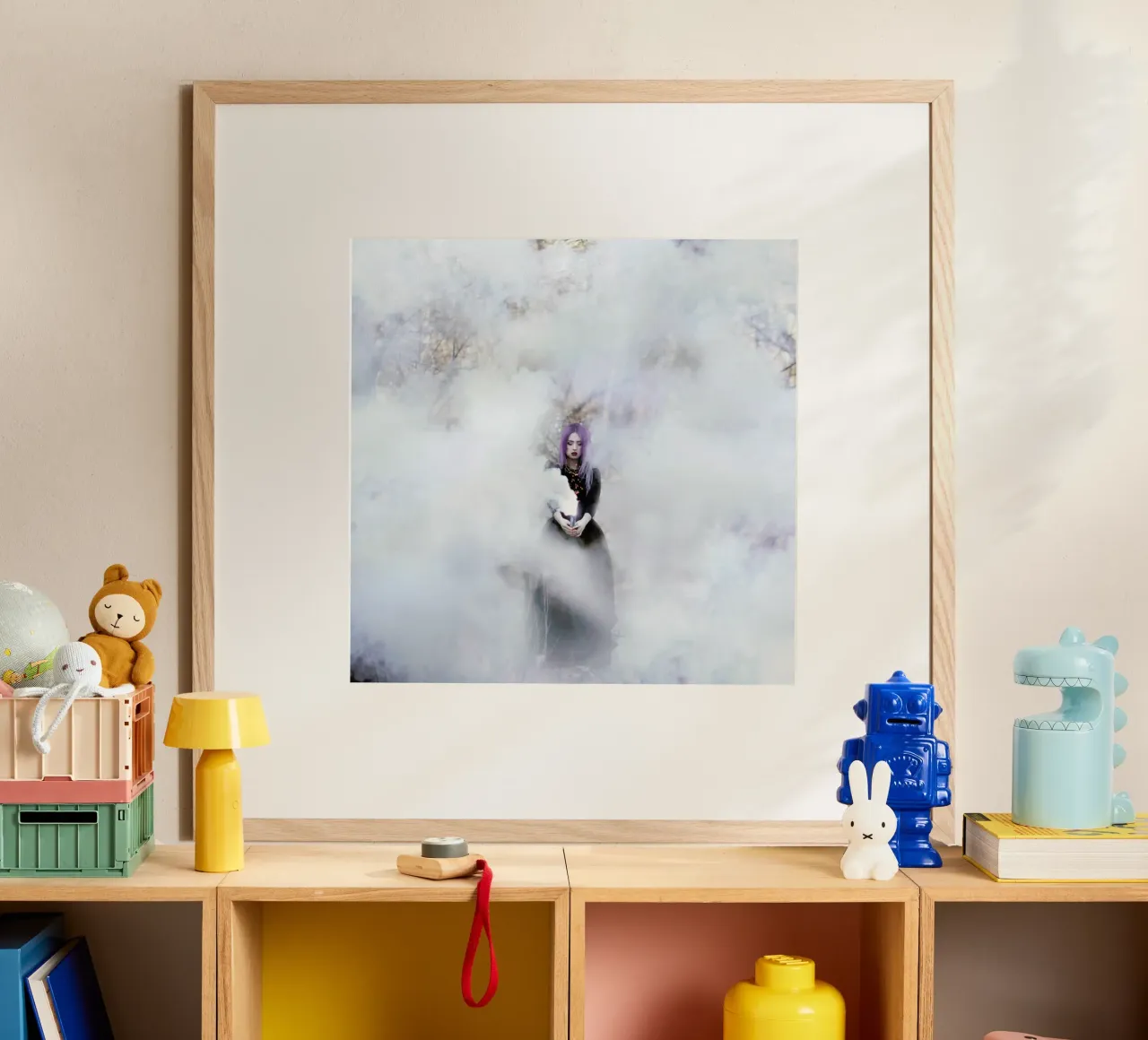 Girl In Smoke poster da Jovana Rikalo
