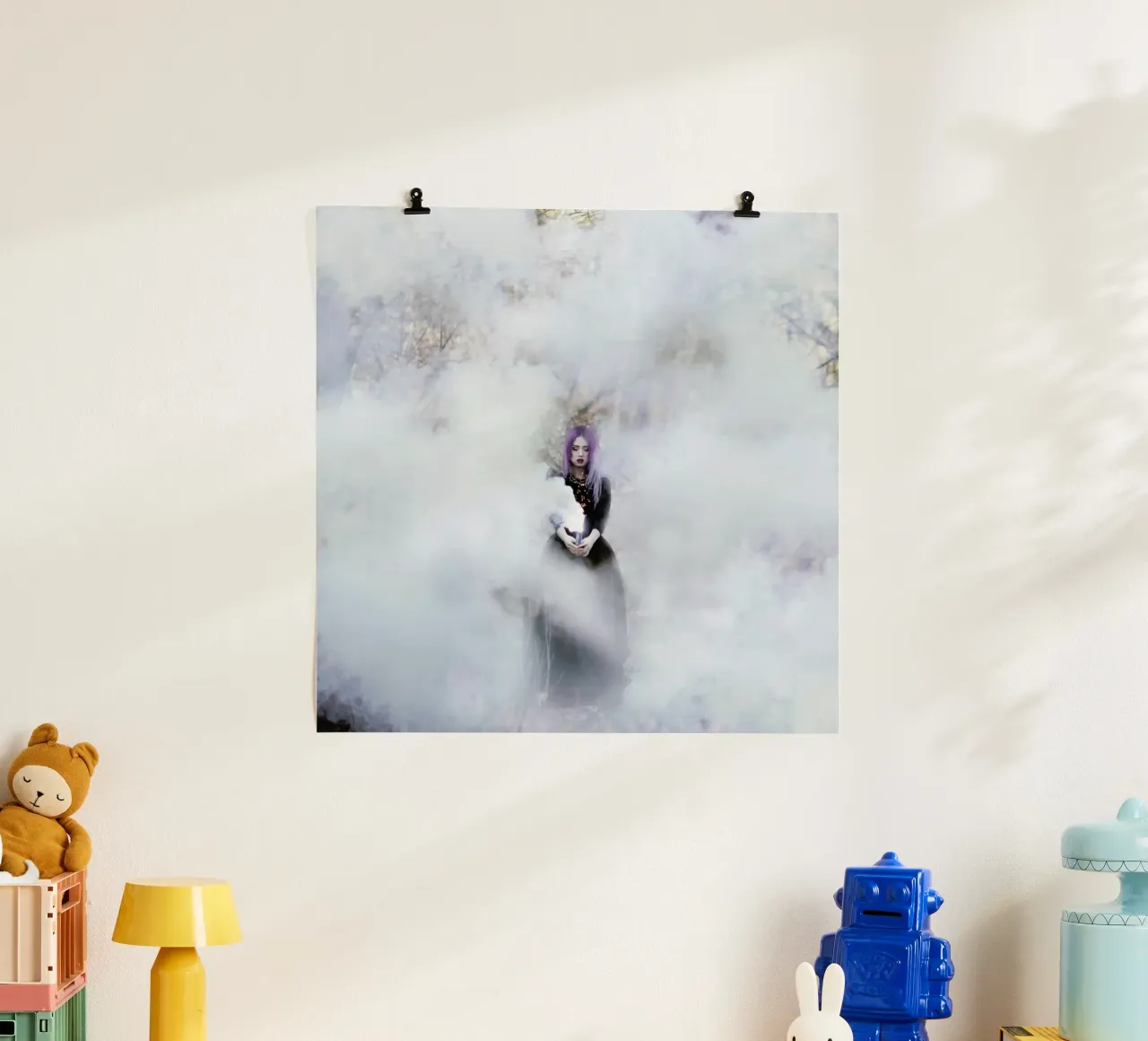 Girl In Smoke poster da Jovana Rikalo