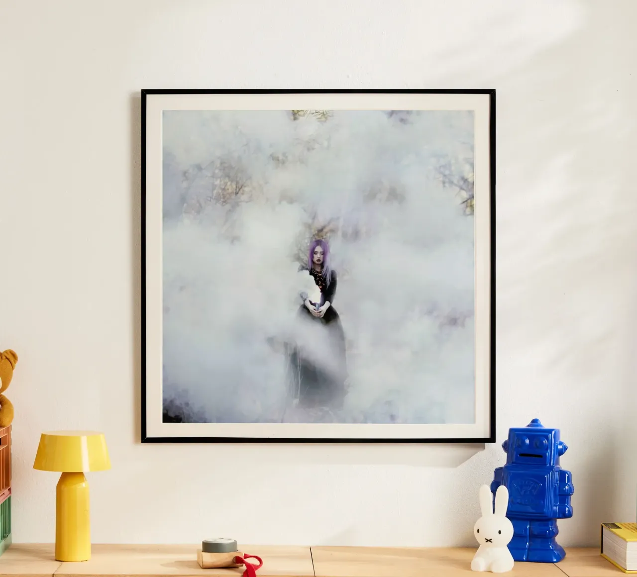 Girl In Smoke poster da Jovana Rikalo