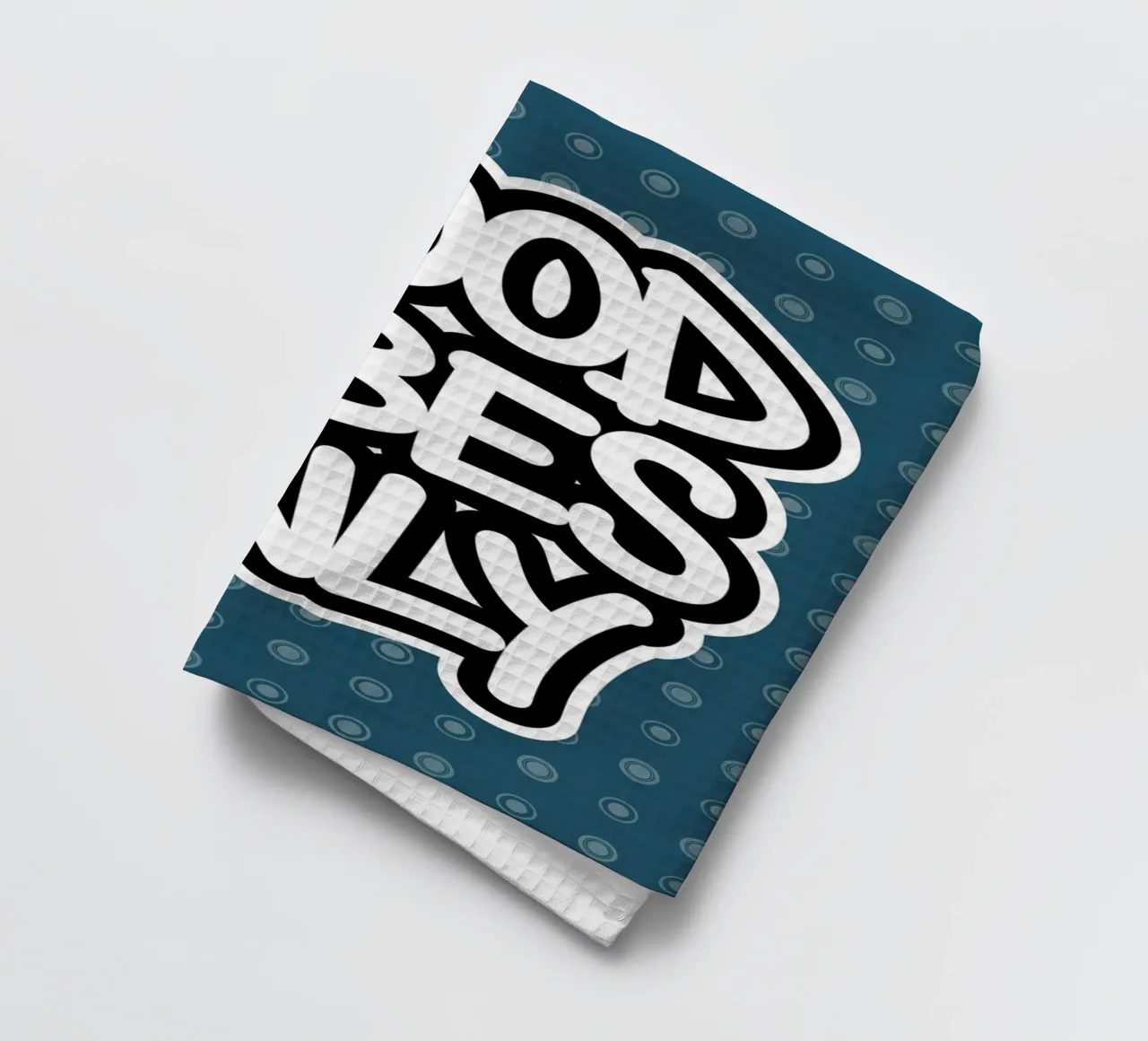 GOOD VIBES ONLY tea towel by logic