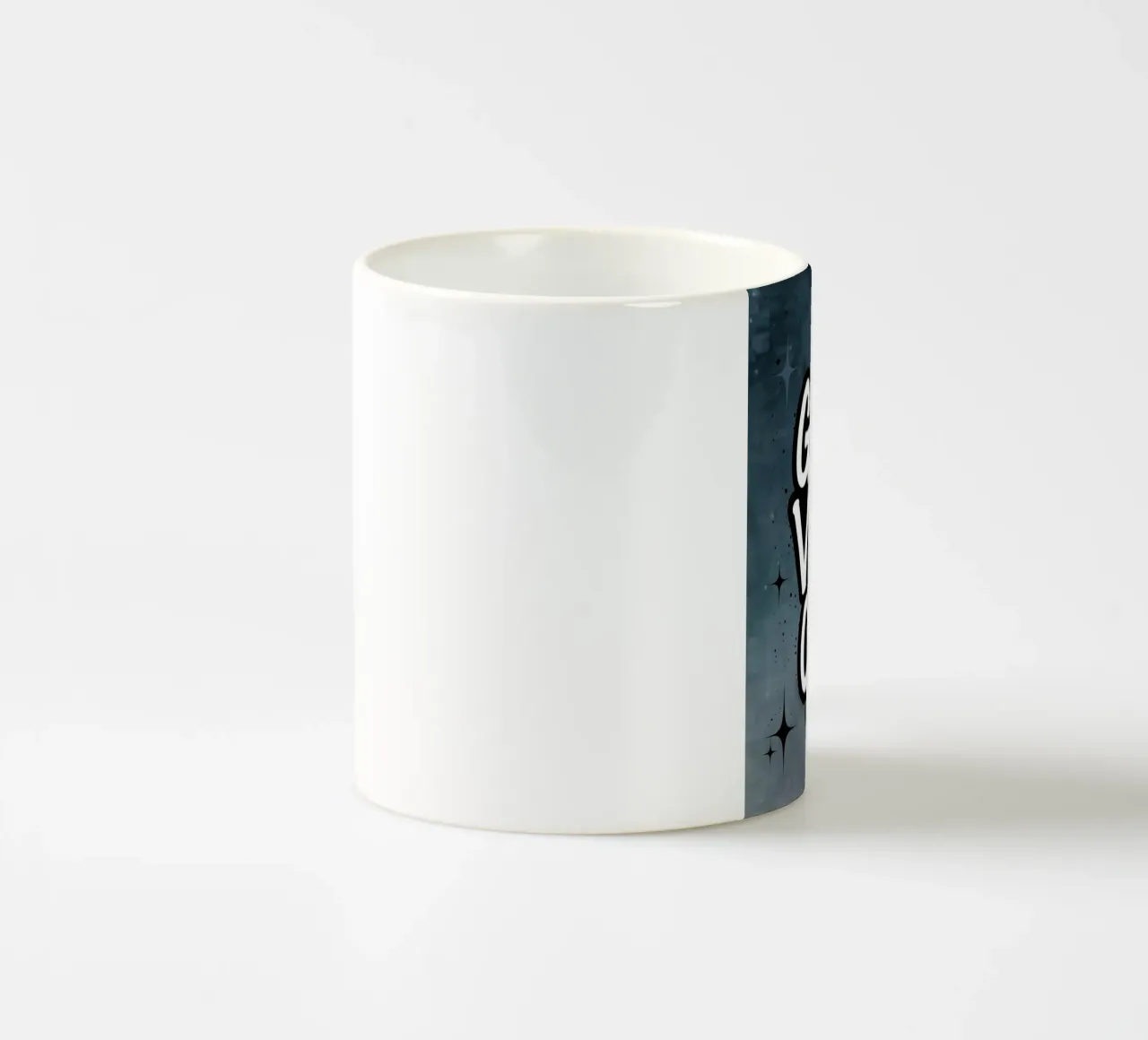 SOLO BUONE VIBRAZIONI tazza in ceramica da logic
