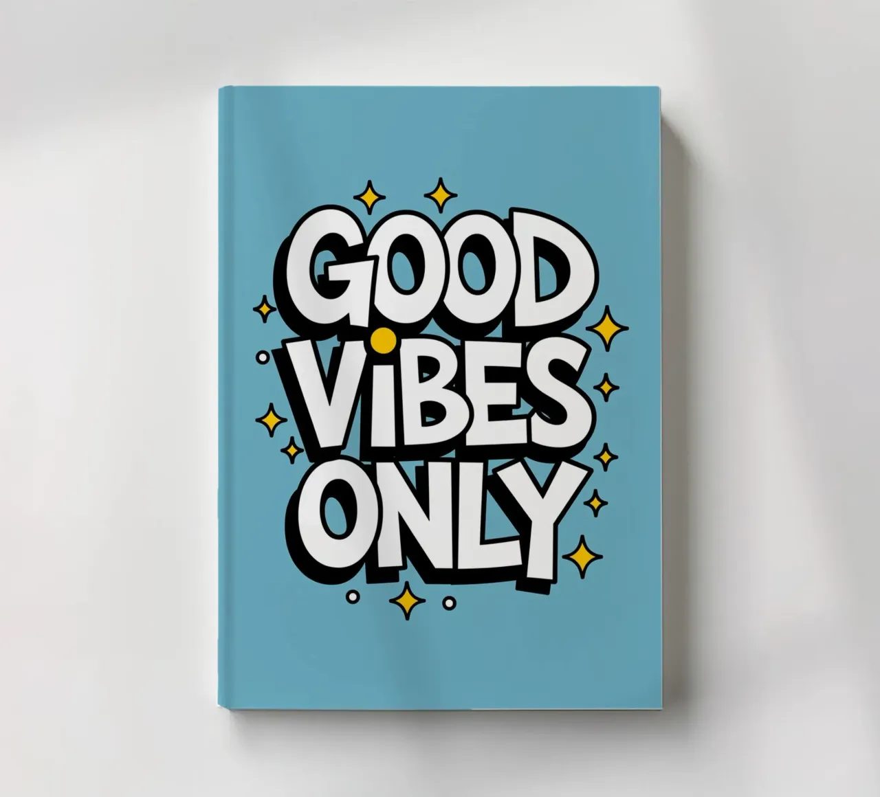 GOOD VIBES ONLY notebook by logic