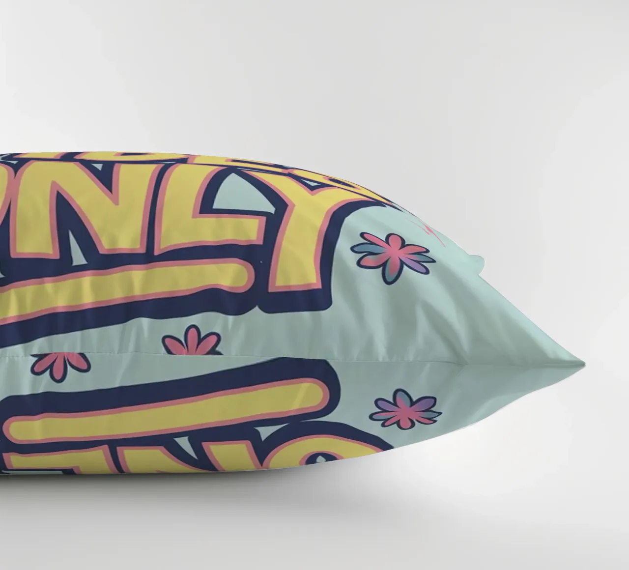 GOOD VIBES ONLY decorative cushion by logic