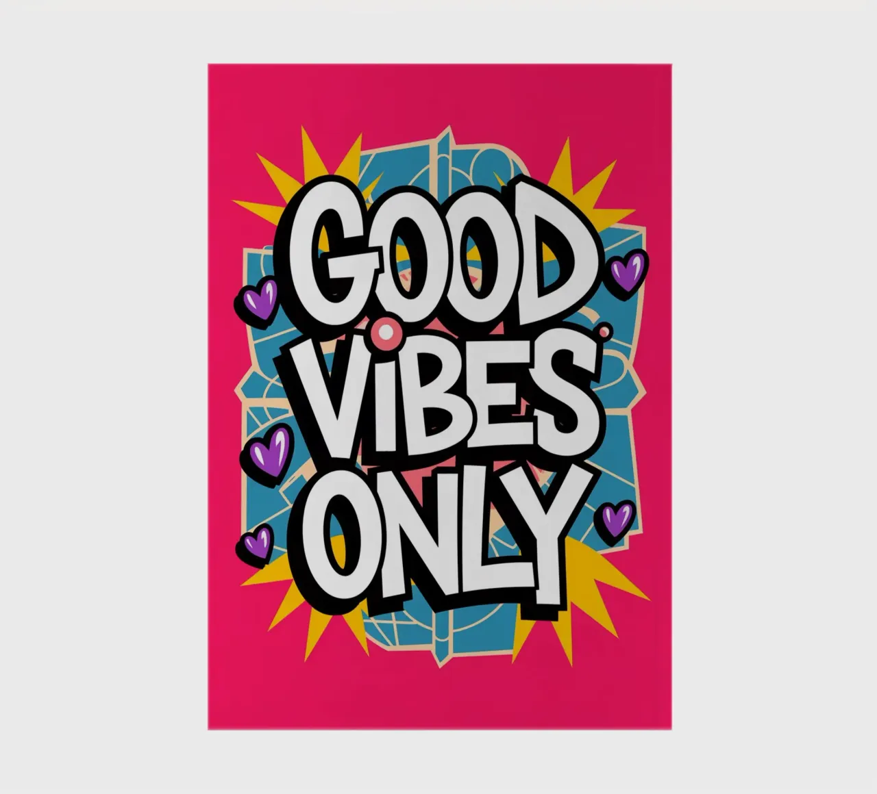 GOOD VIBES ONLY notebook by logic