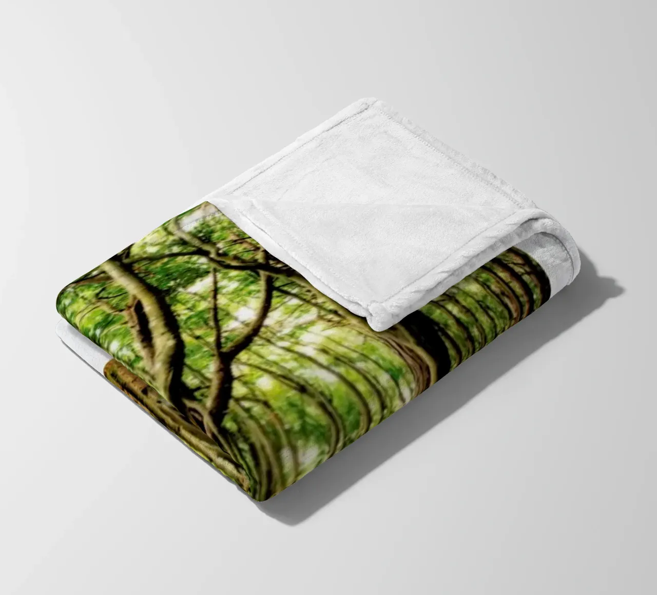 Forest Fleecedecke von Lou Garoup