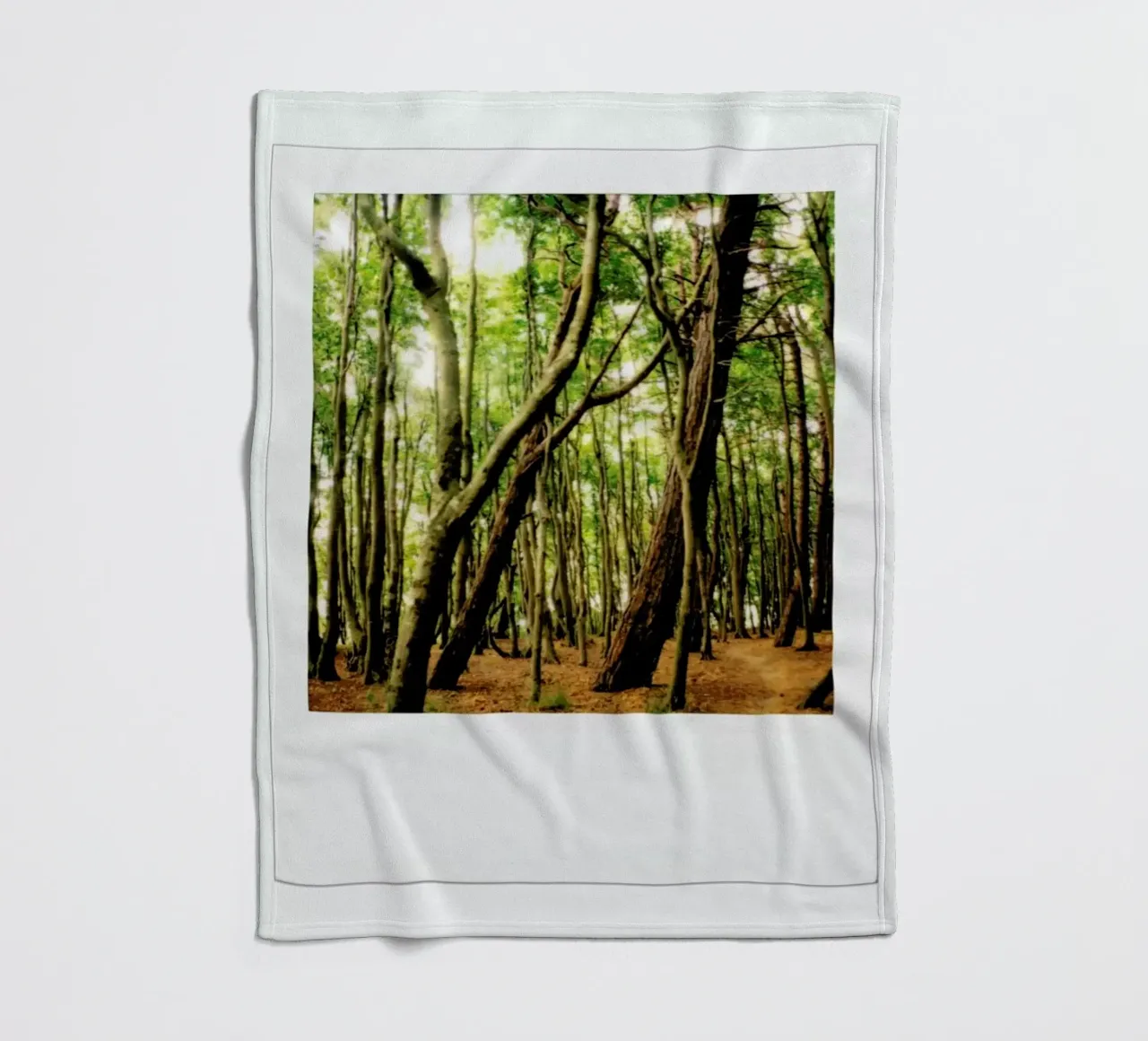 Forest Fleecedecke von Lou Garoup