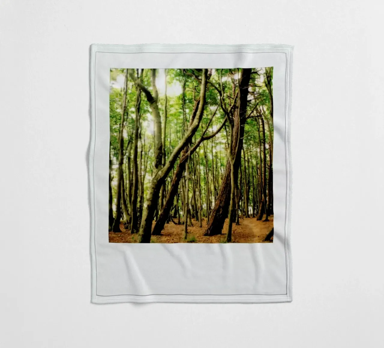 Forest Fleecedecke von Lou Garoup