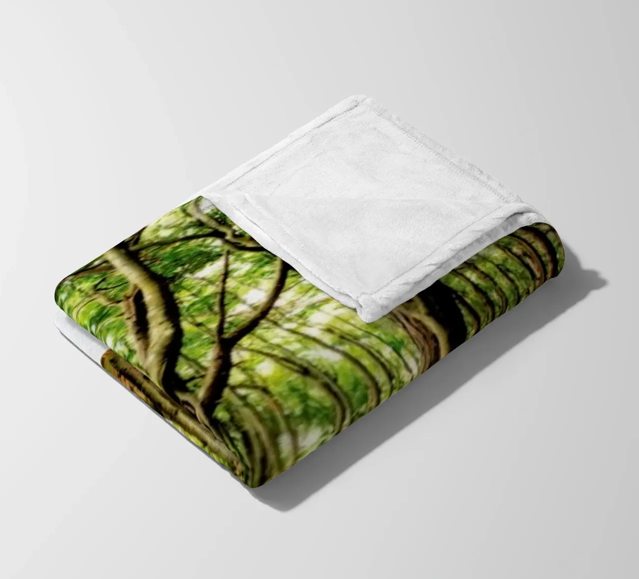 Forest Fleecedecke von Lou Garoup