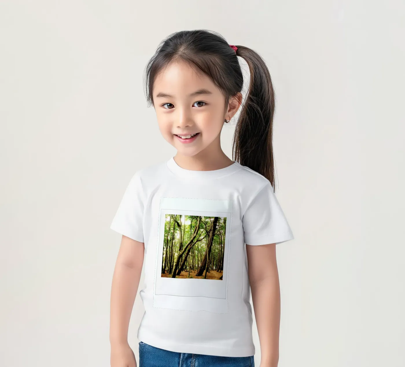 Forest kinder t-shirt van Lou Garoup