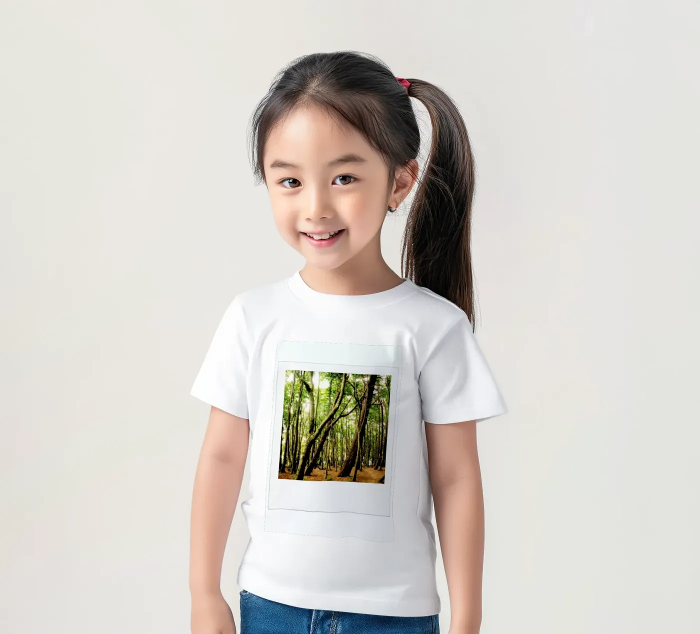 Forest kinder t-shirt van Lou Garoup