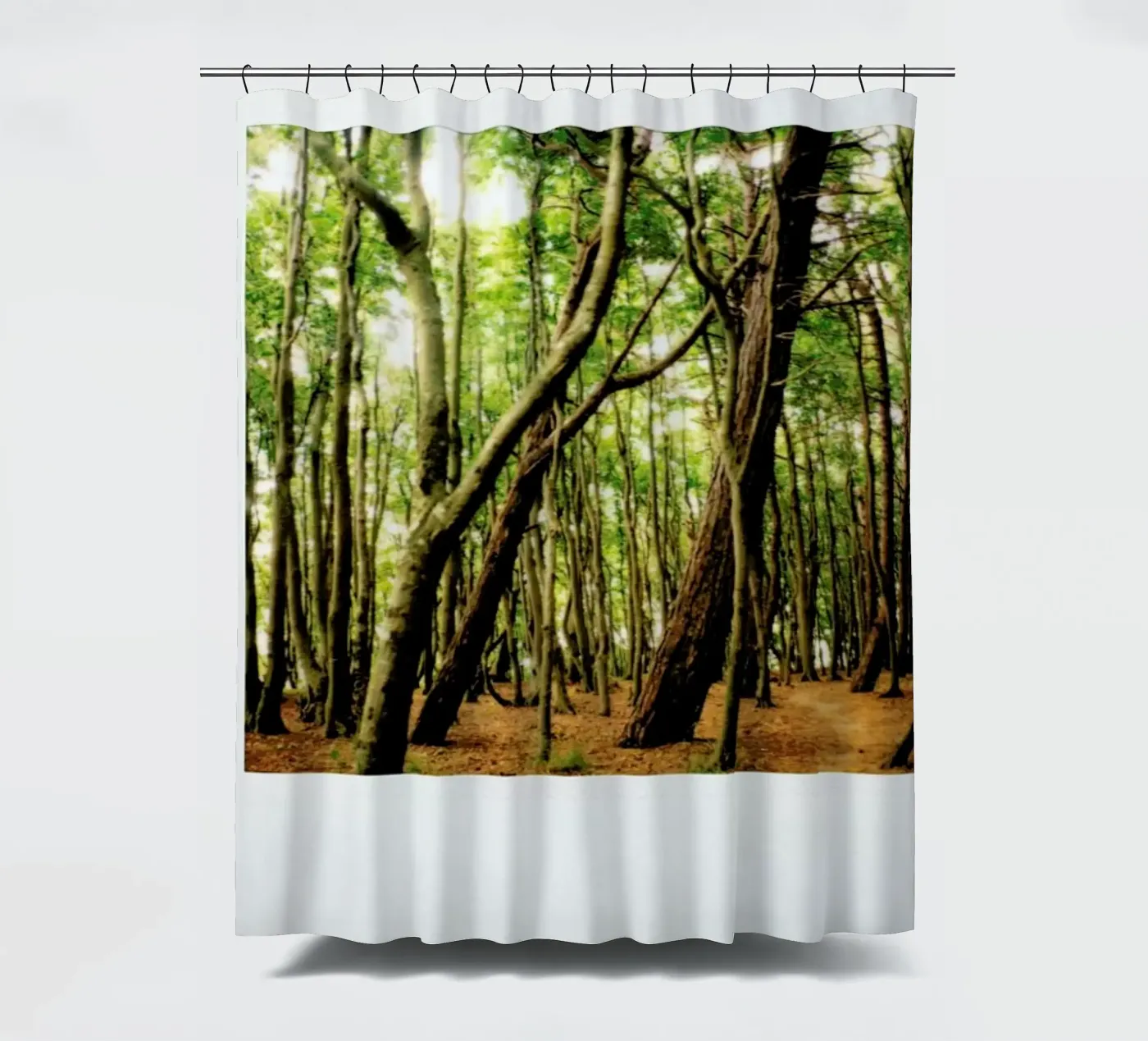 Forest Duschvorhang von Lou Garoup