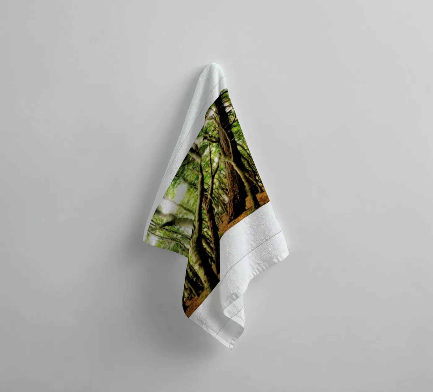Forest towel by Lou Garoup