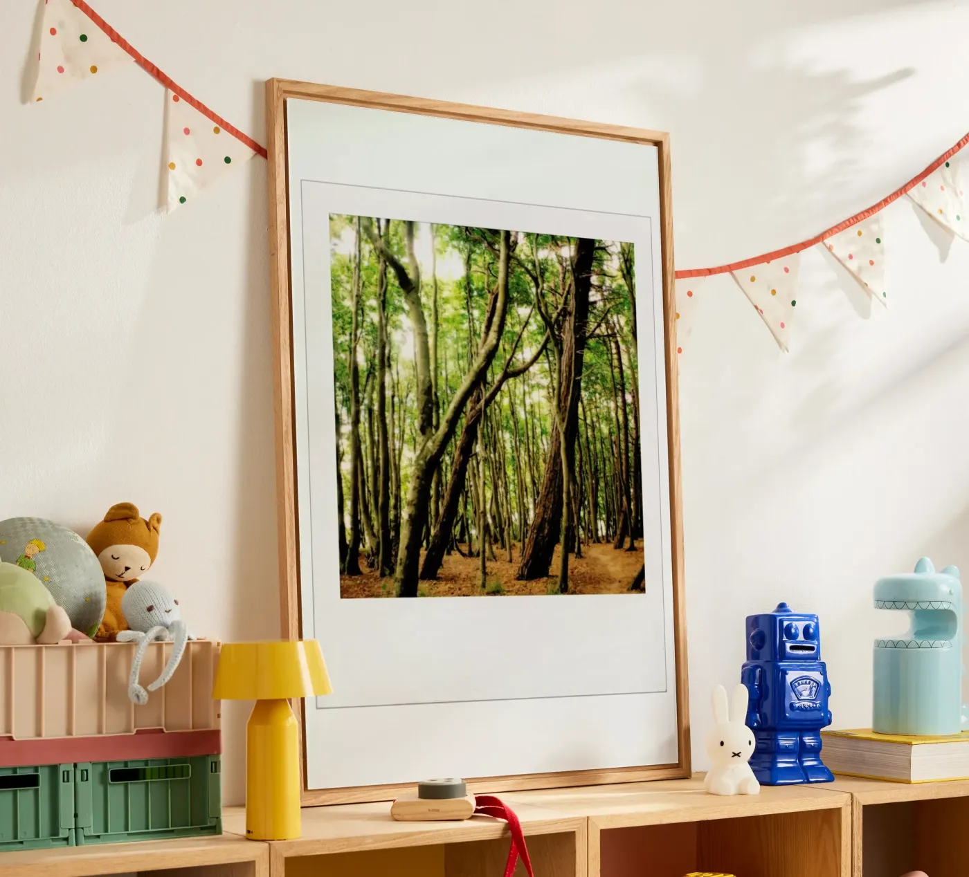 Forest acryl van Lou Garoup