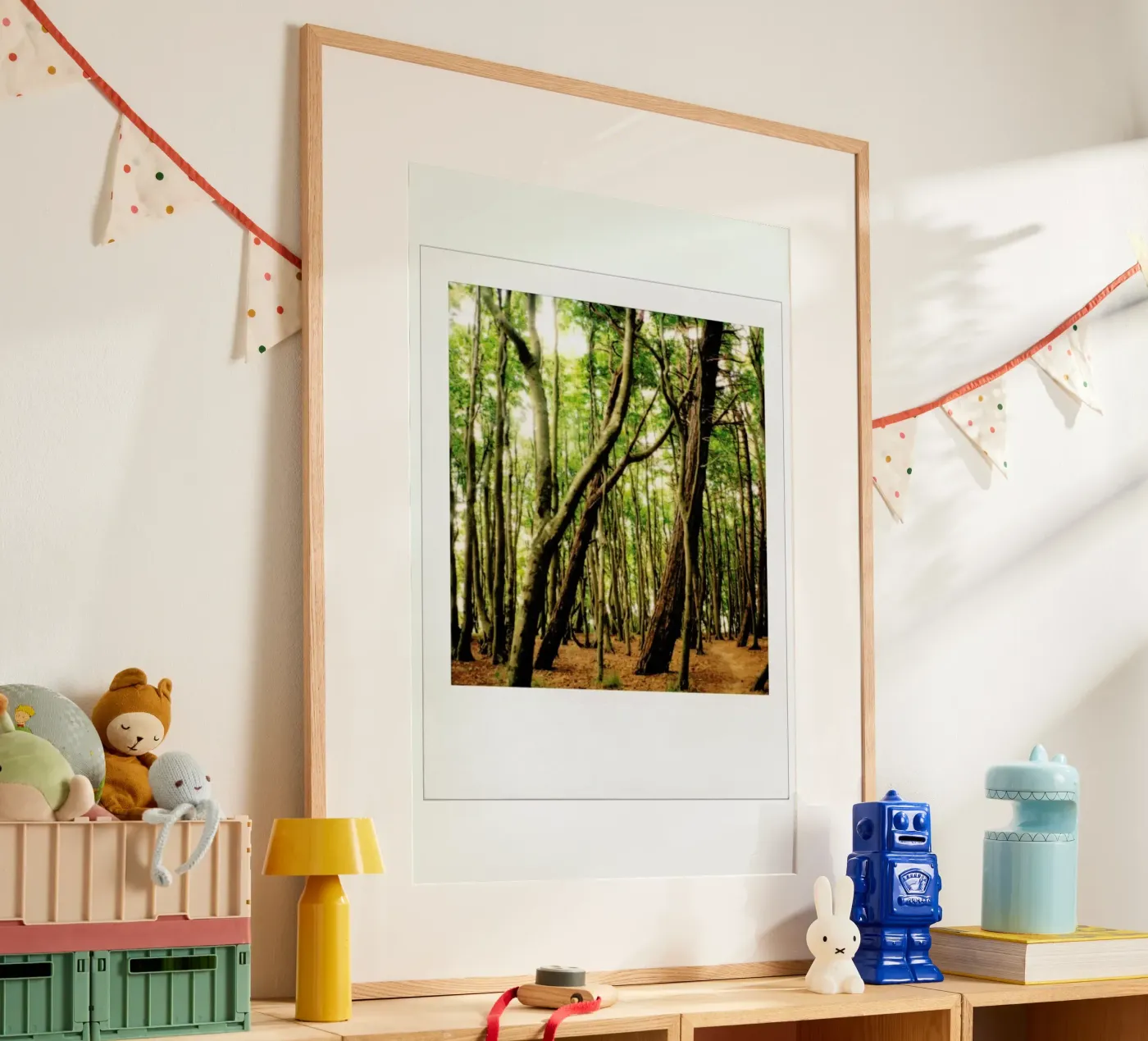 Forest poster van Lou Garoup