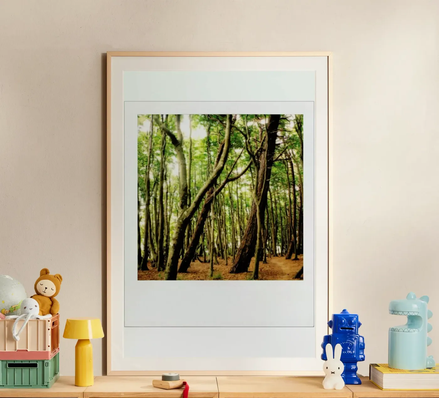 Forest poster van Lou Garoup