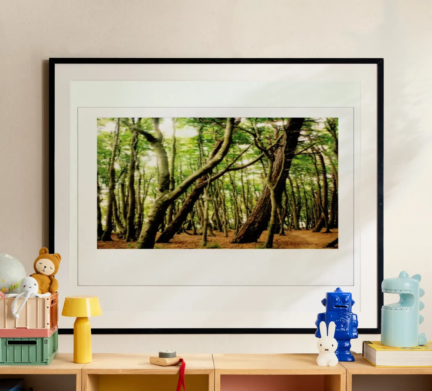 Forest poster van Lou Garoup