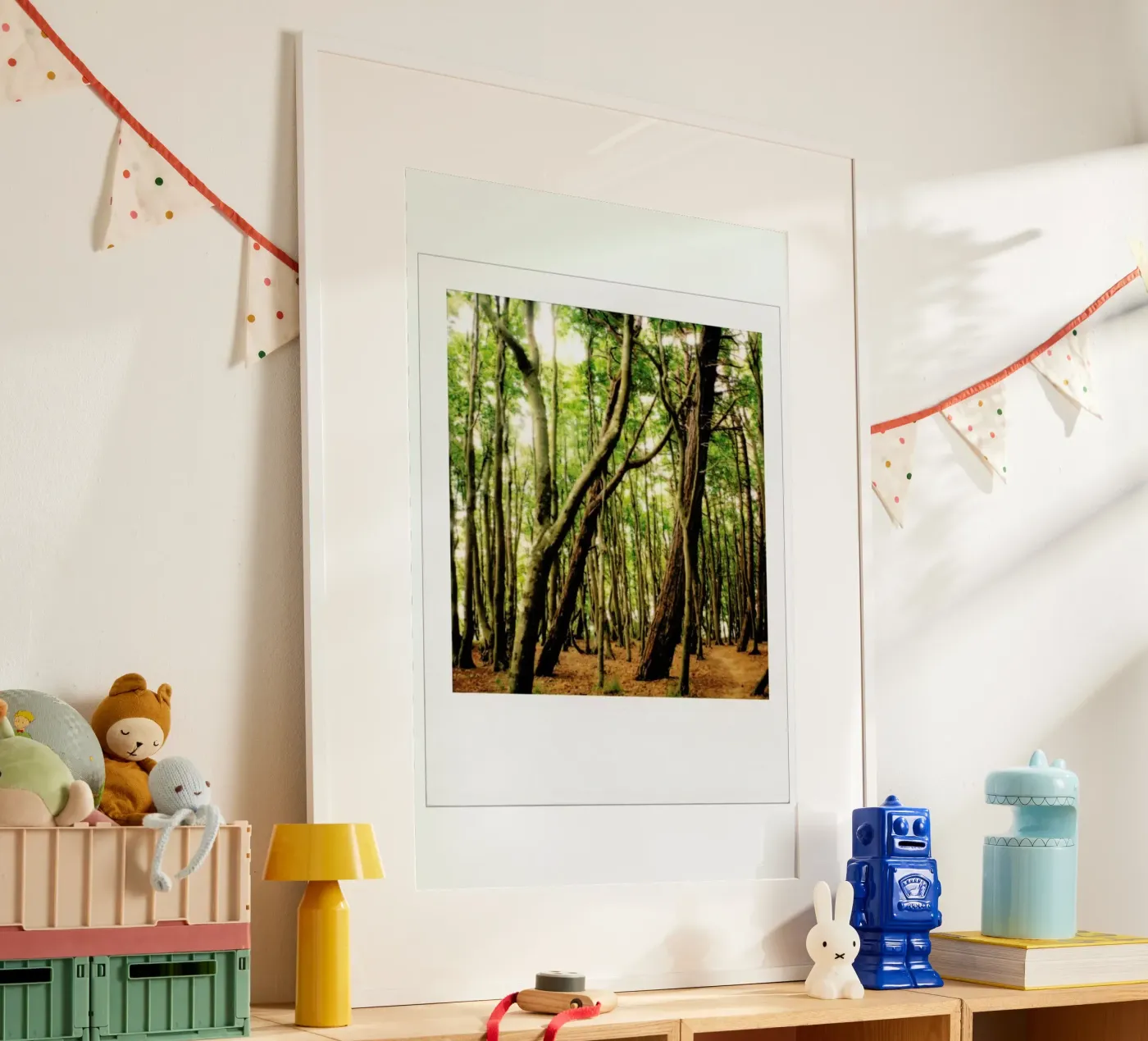 Forest poster van Lou Garoup