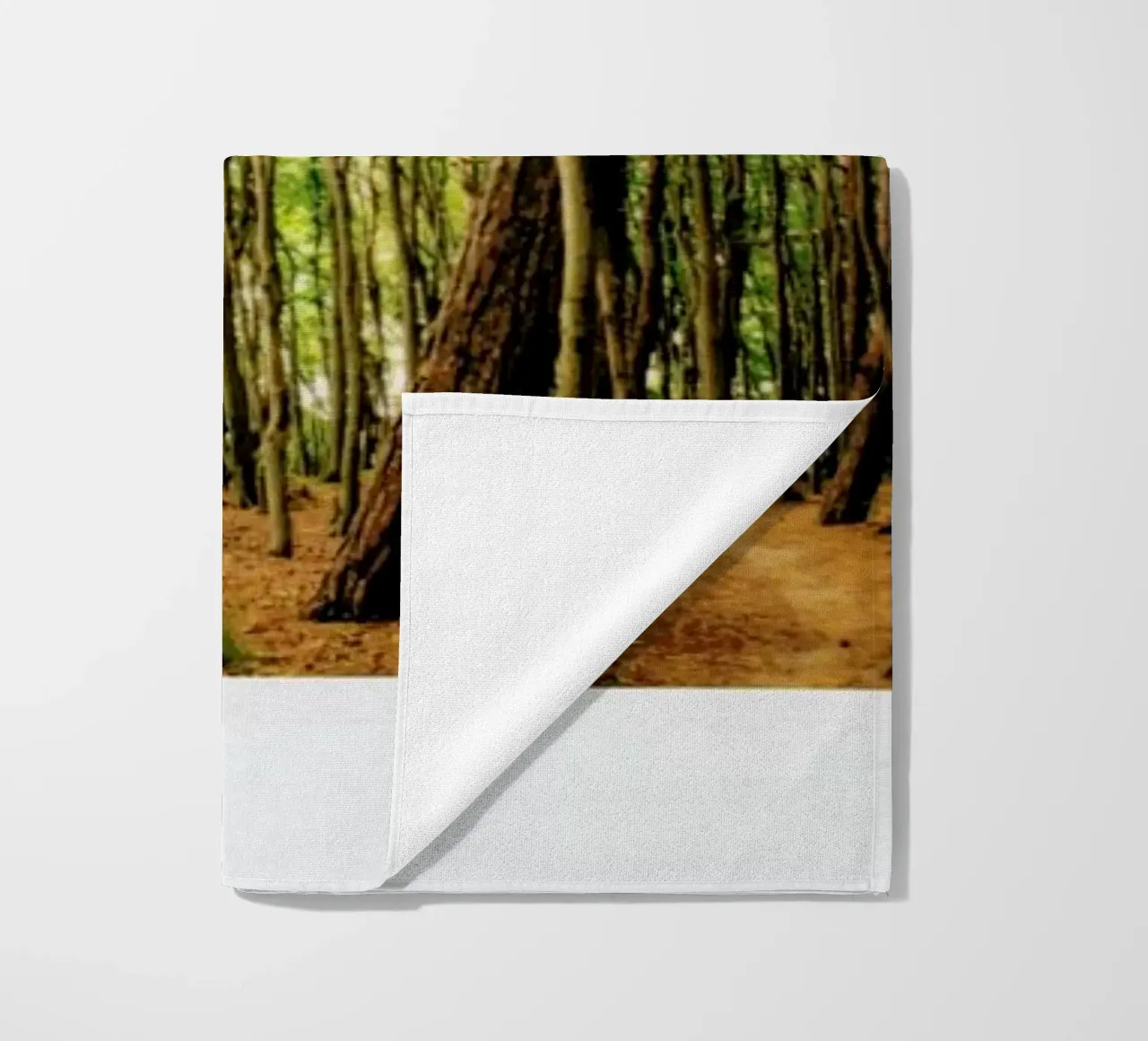 Forest beach towel by Lou Garoup