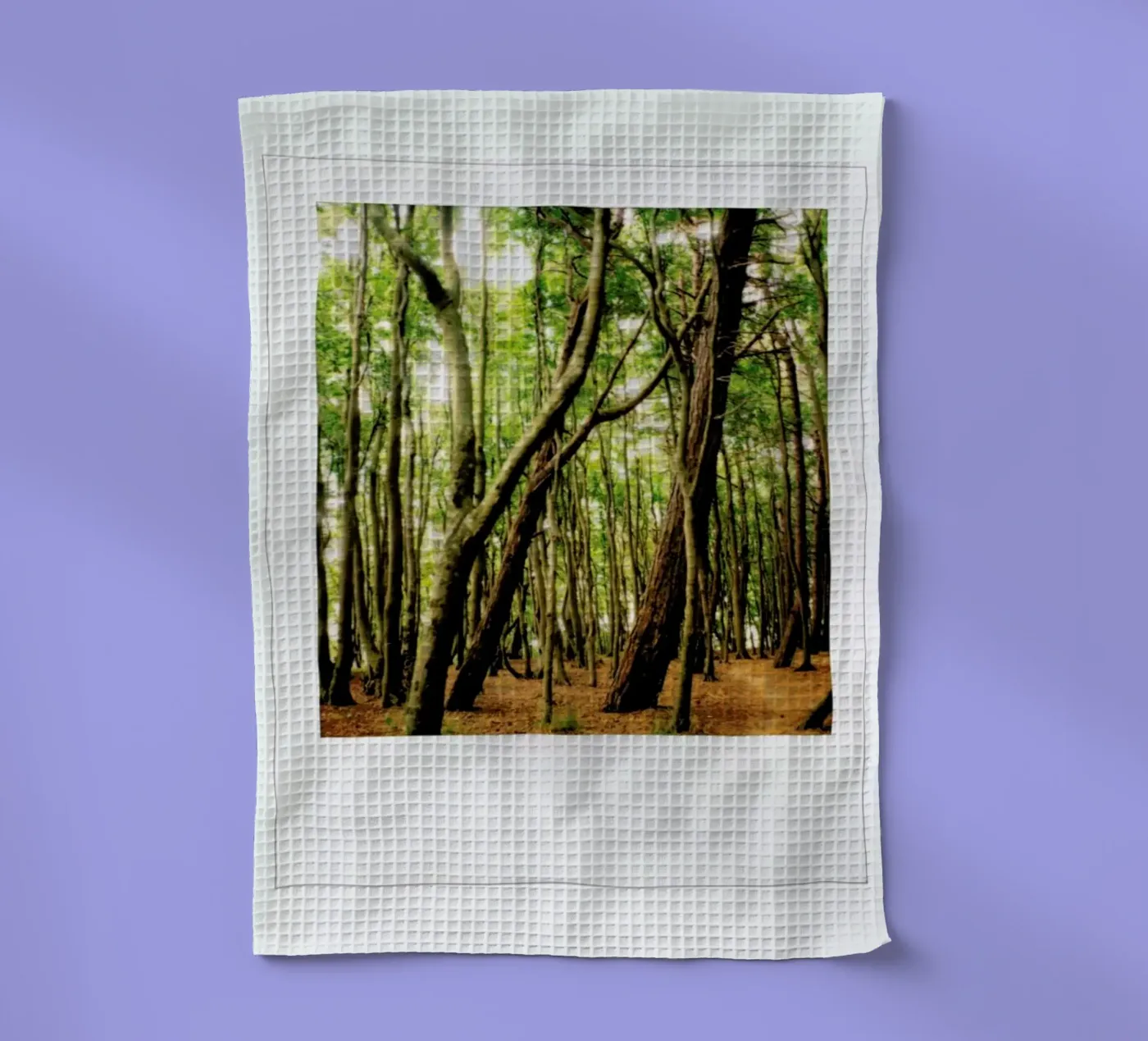 Forest tea towel by Lou Garoup