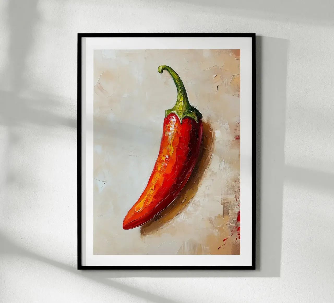 Dipingere un peperoncino carta hahnemühle da Spice & Style