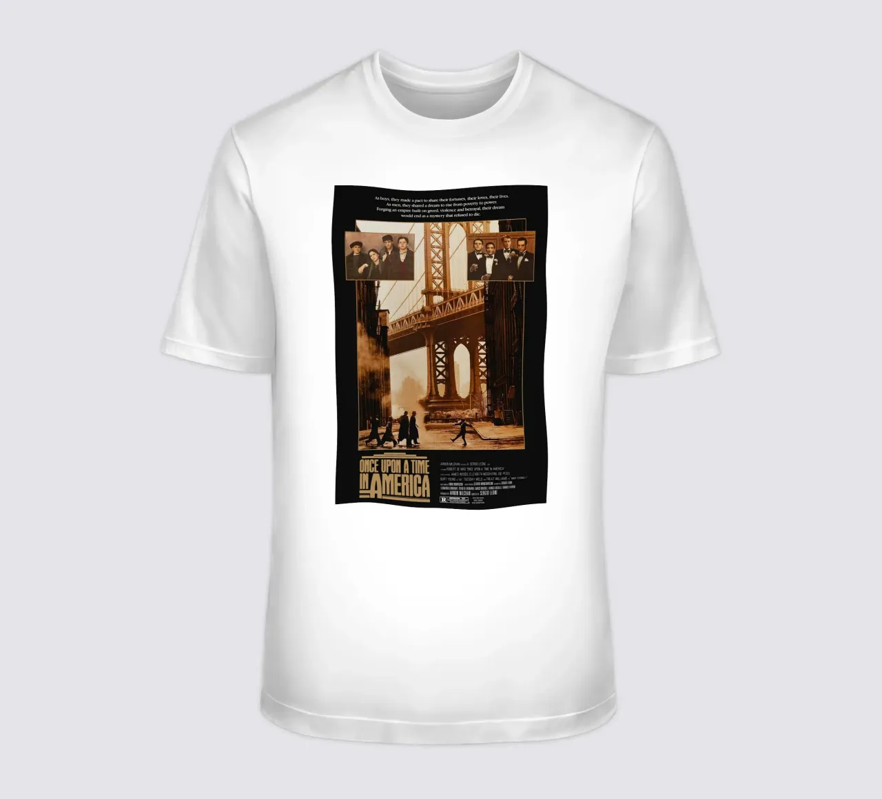 Once Upon a Time in America Classic Movie t-shirt da Attaboy Dsgn