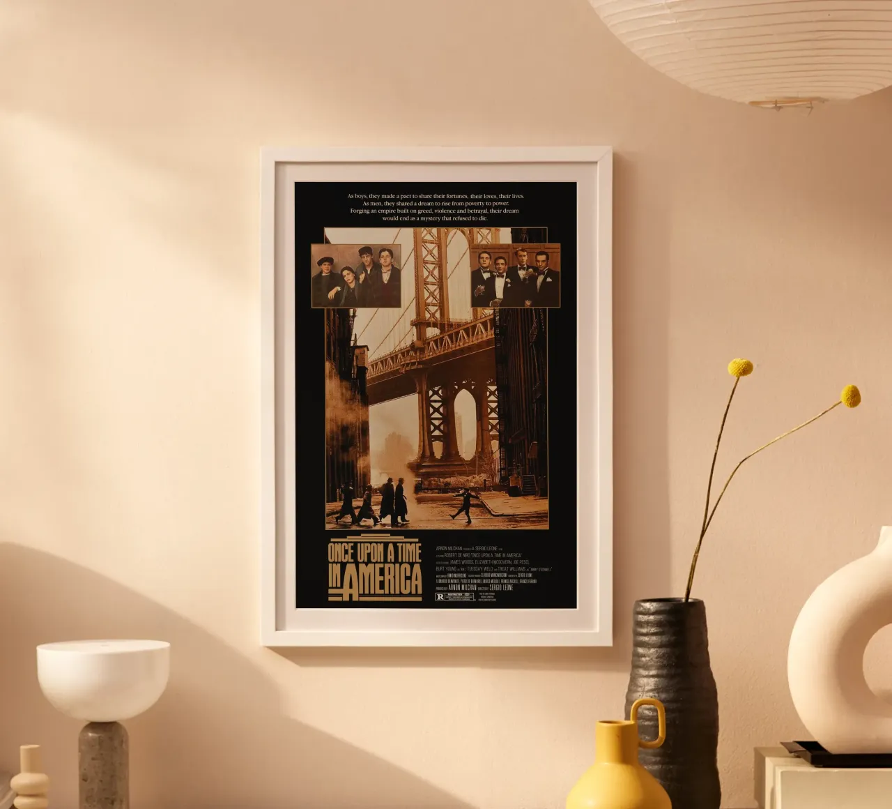 Once Upon a Time in America Classic Movie carta hahnemühle da Attaboy Dsgn
