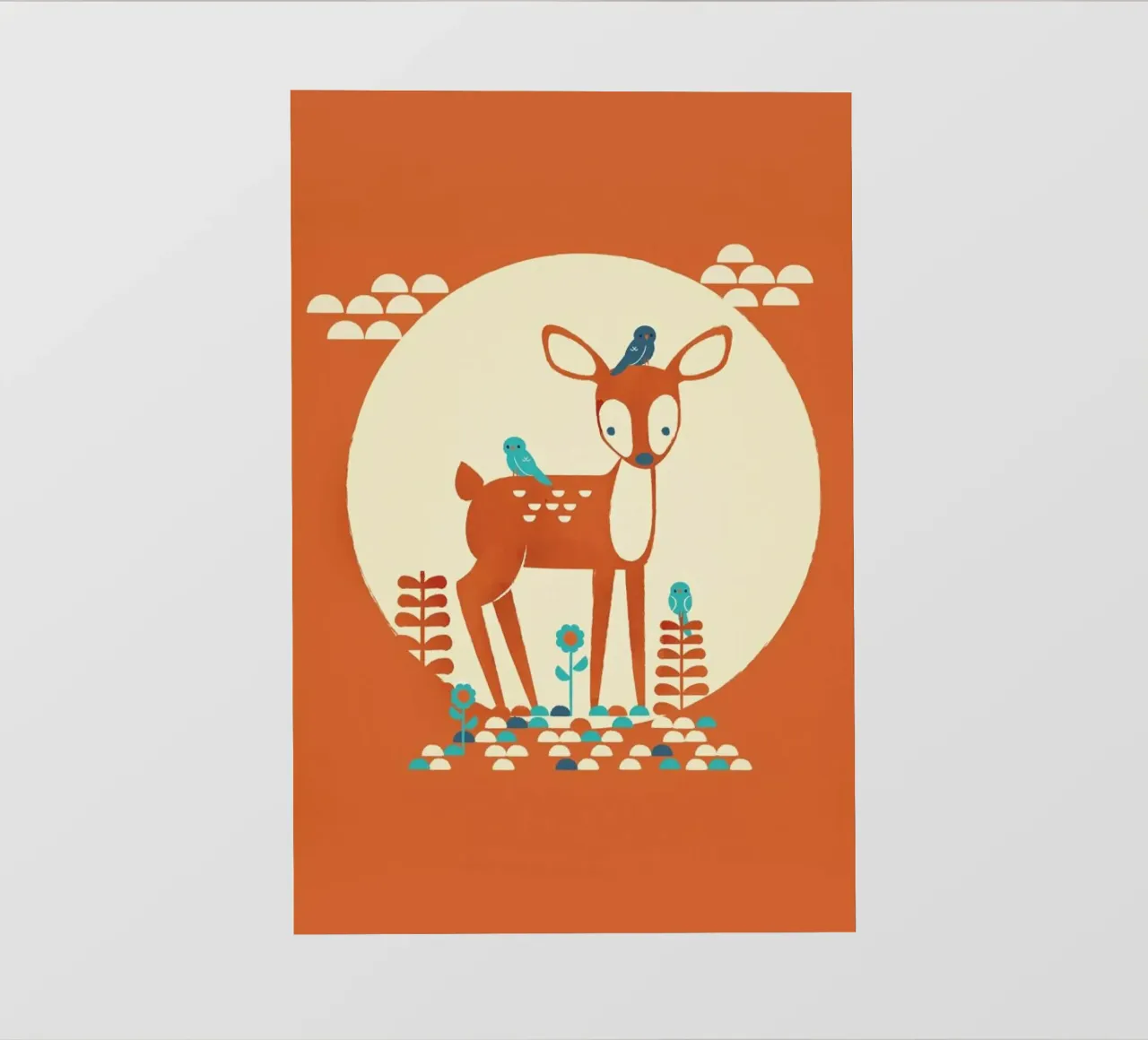 Little Birds telo in pvc da Jay Fleck