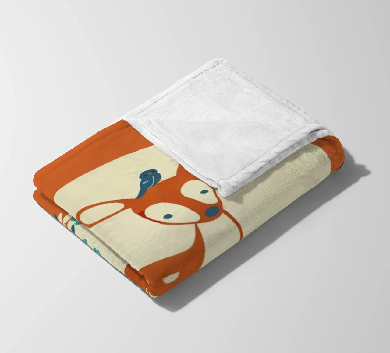 Little Birds fleece blanket by Jay Fleck