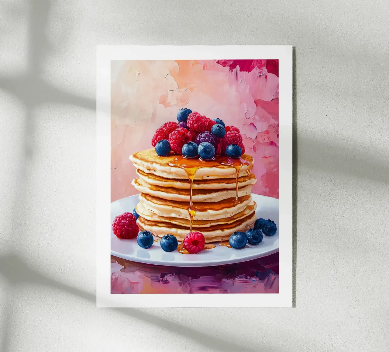 Pancake ai frutti rossi plexiglass da Spice & Style
