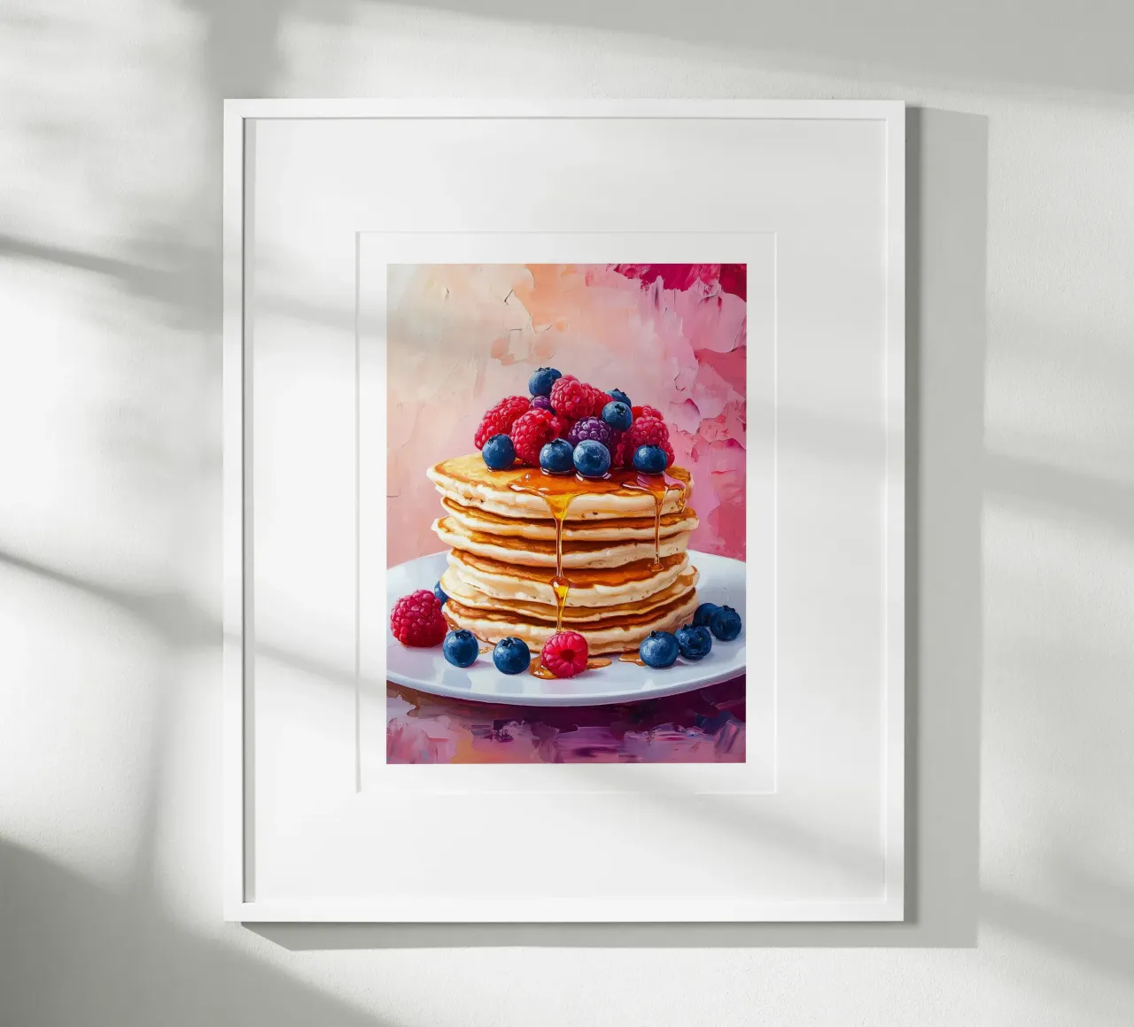 Pancake ai frutti rossi poster da Spice & Style