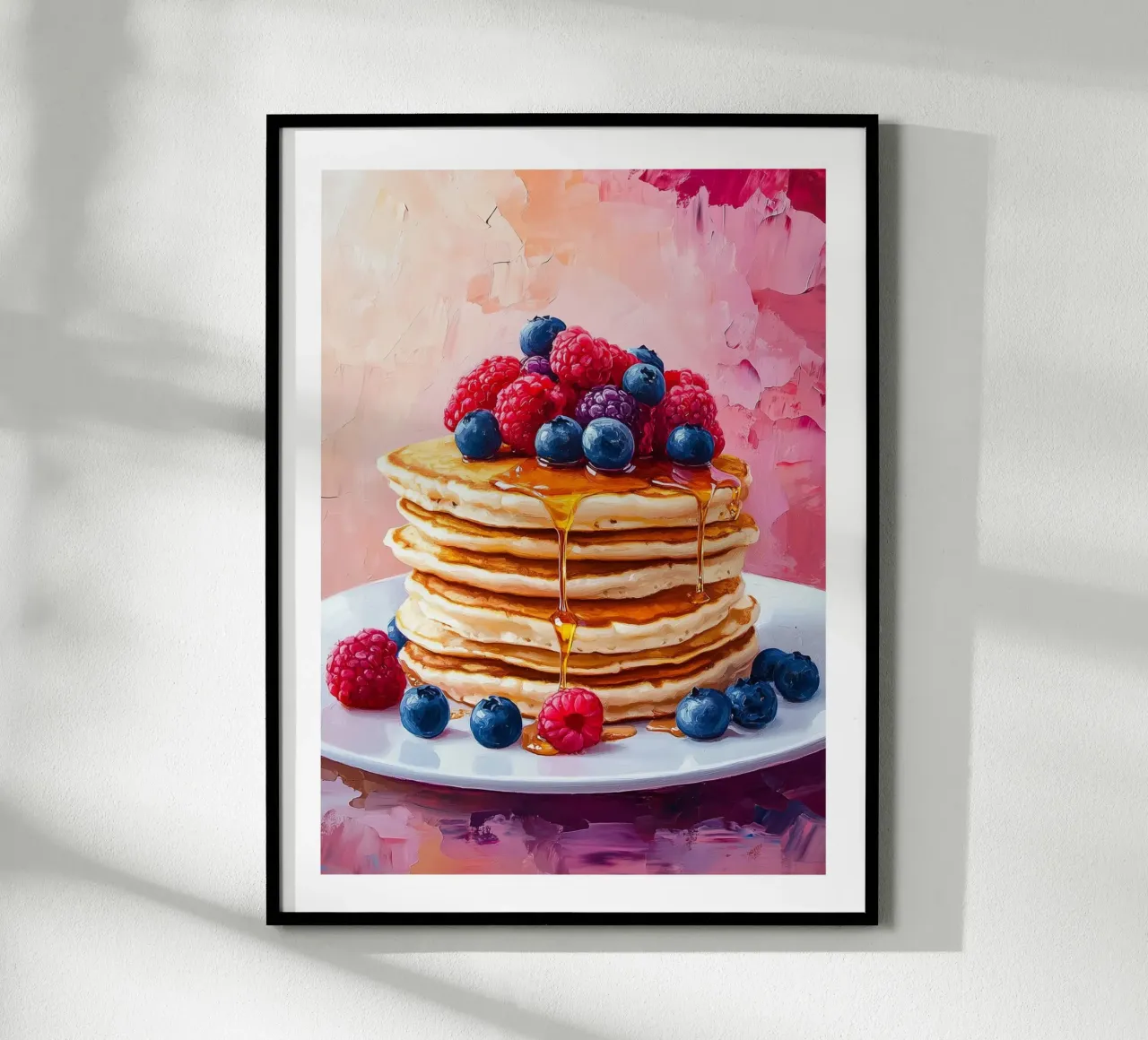 Pancake ai frutti rossi poster da Spice & Style