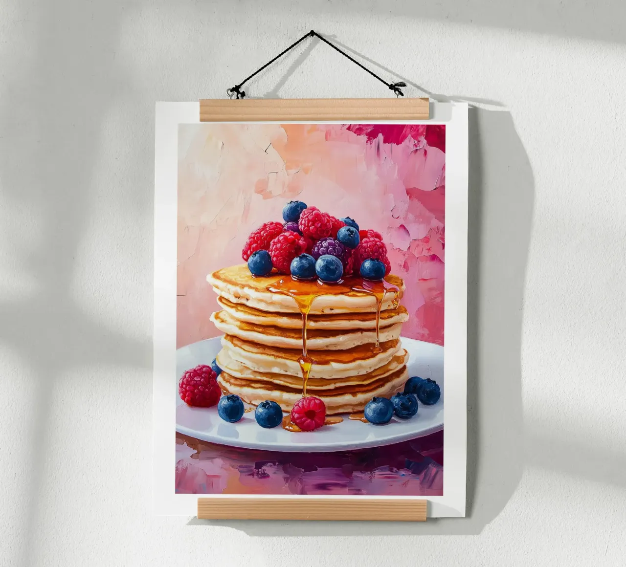 Pancake ai frutti rossi poster da Spice & Style