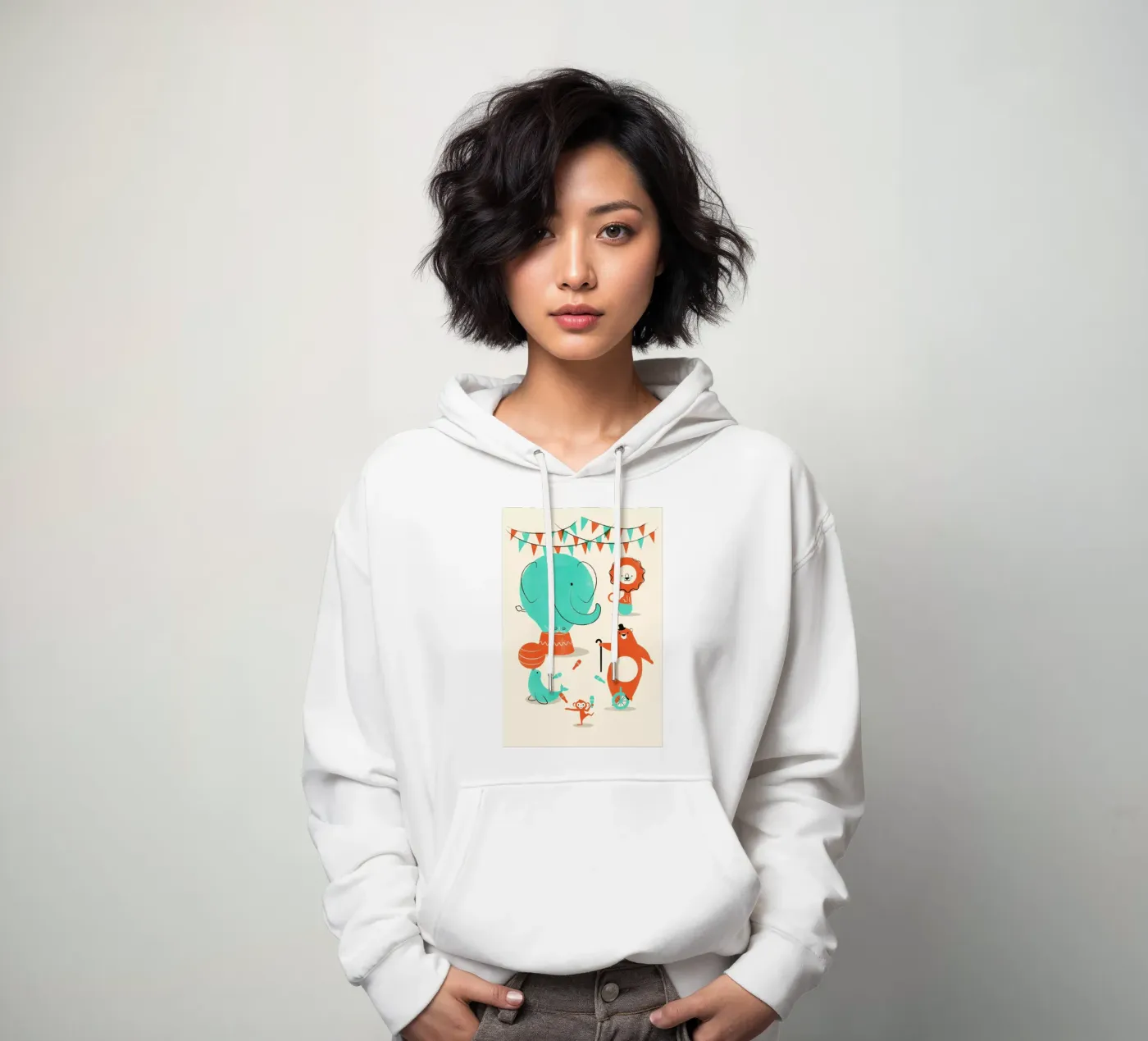 Circus hoodie by Jay Fleck