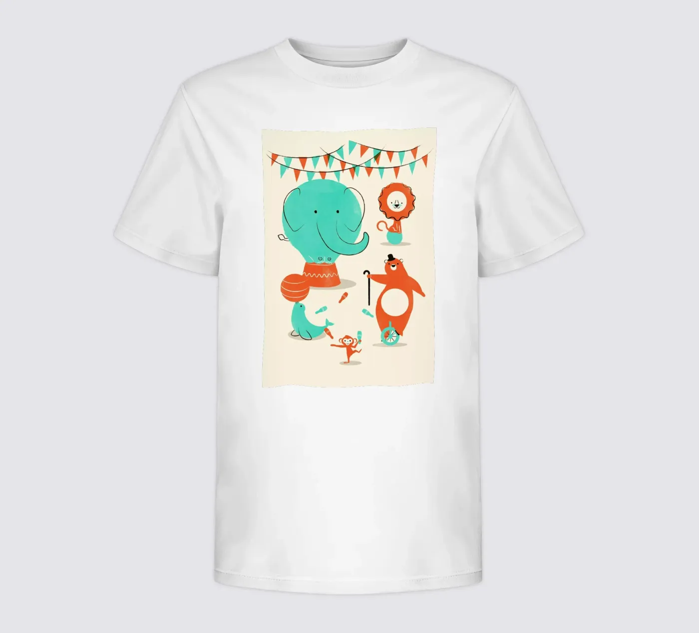 Circus kinder t-shirt van Jay Fleck