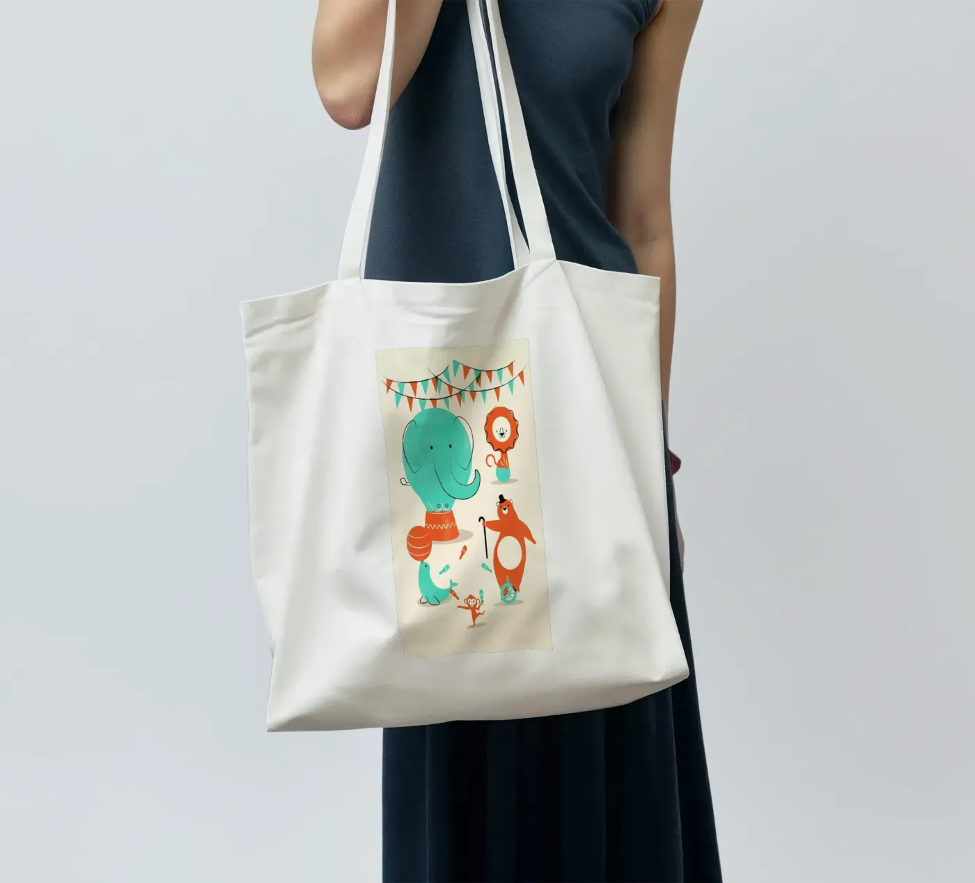 Circus tote bag by Jay Fleck