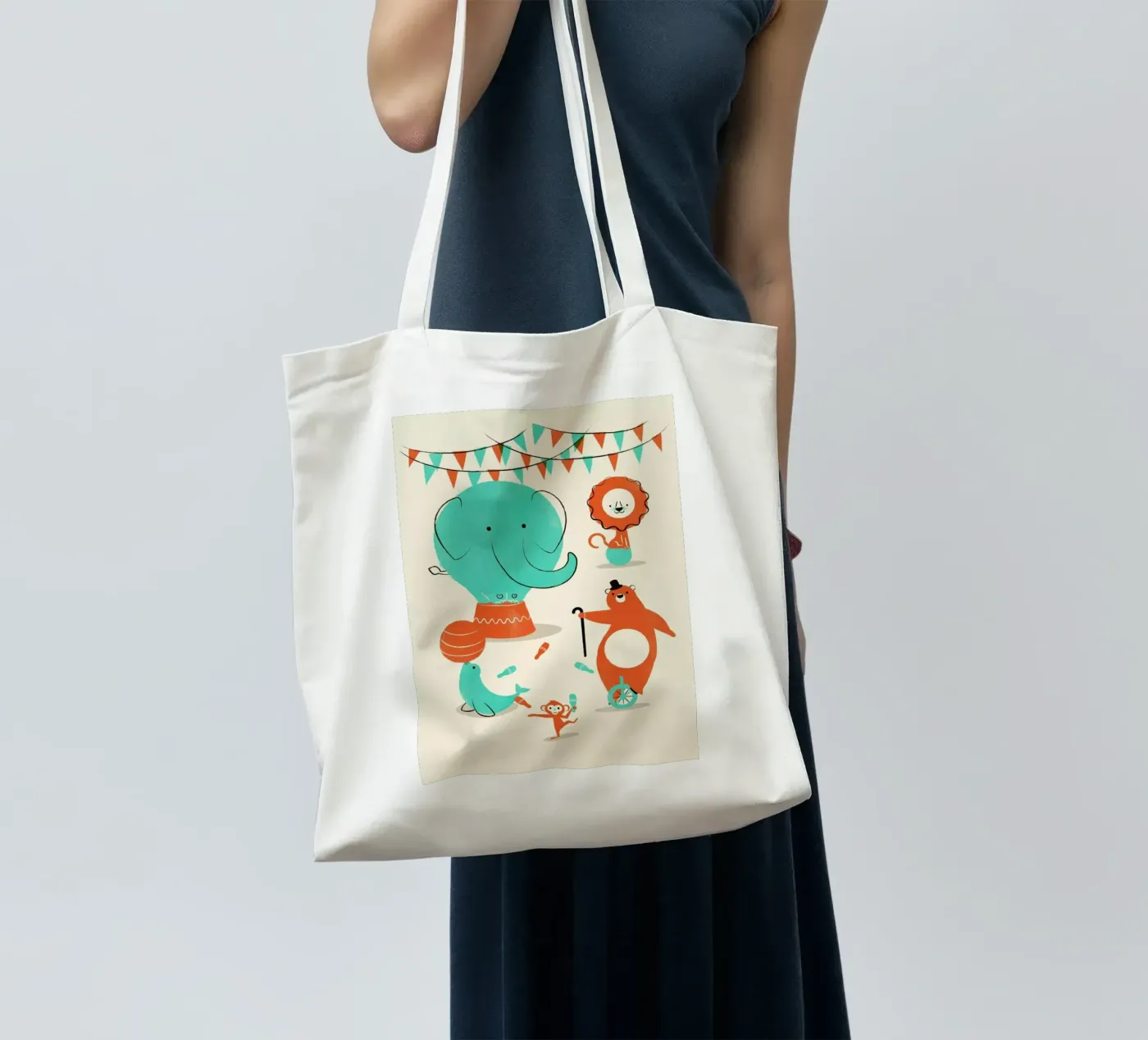 Circus tote bag by Jay Fleck