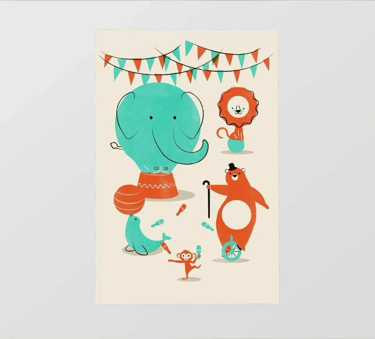 Circus pellicola backlit da Jay Fleck