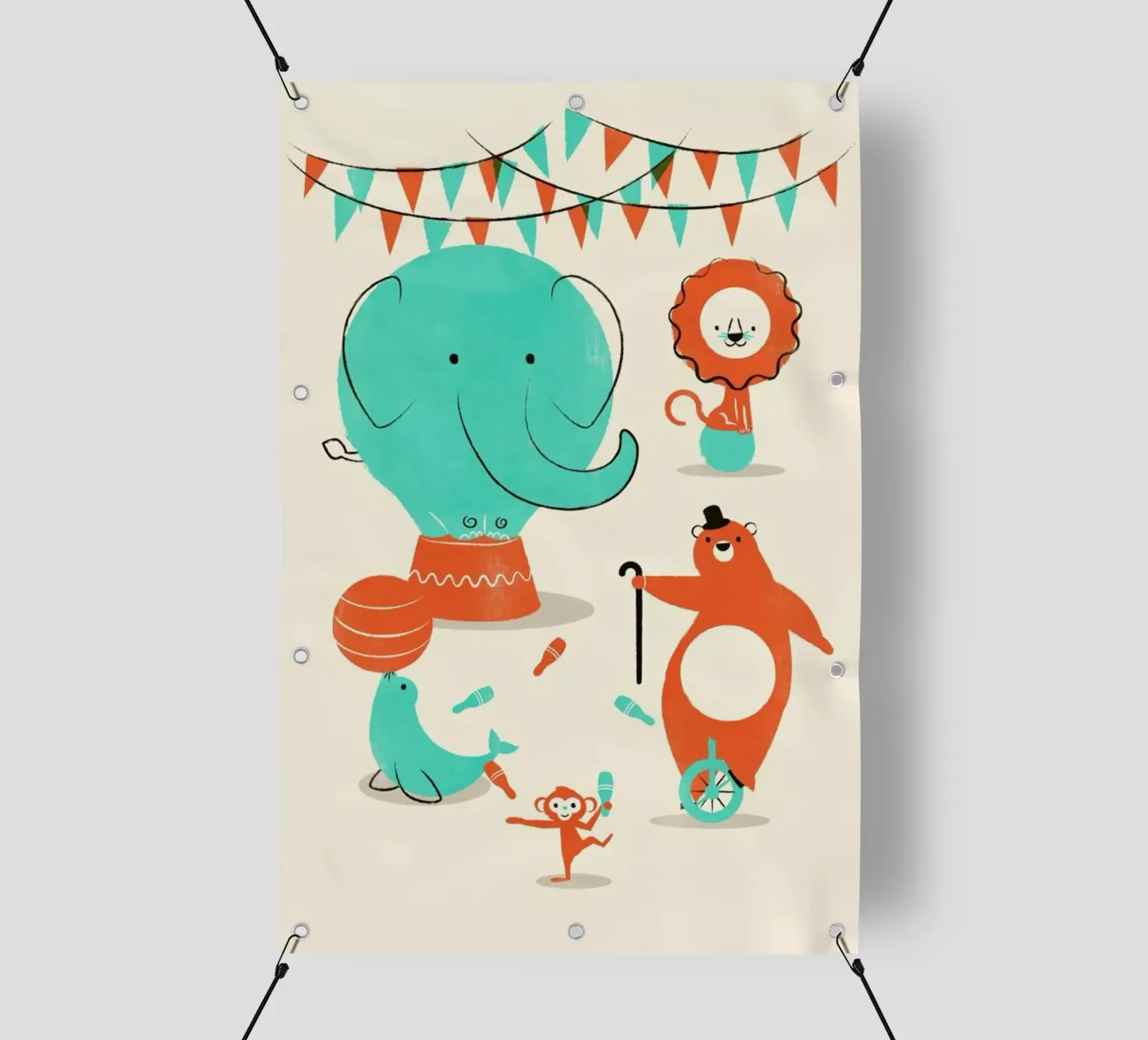 Circus bâche pvc de Jay Fleck