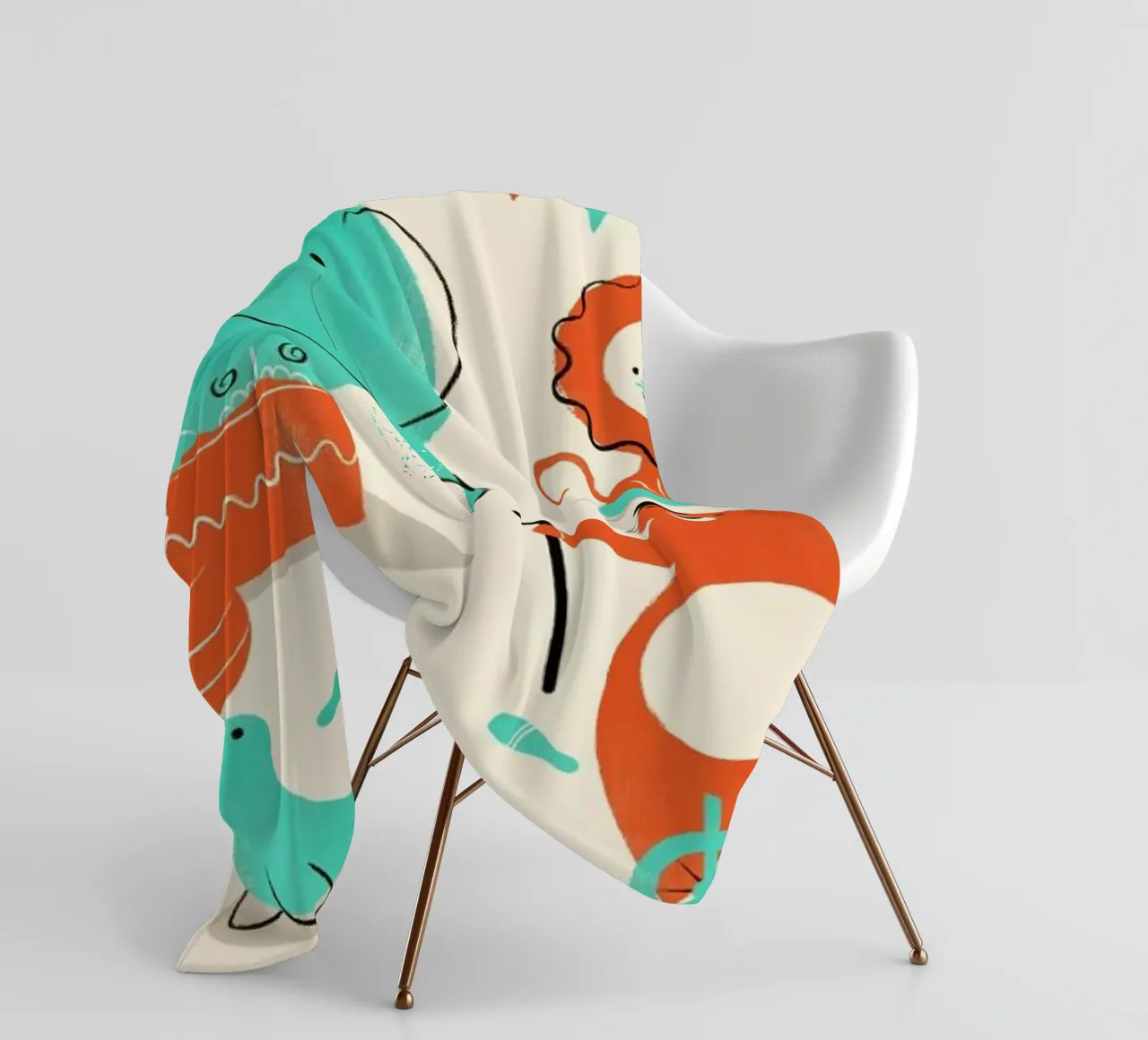 Circus Fleecedecke von Jay Fleck