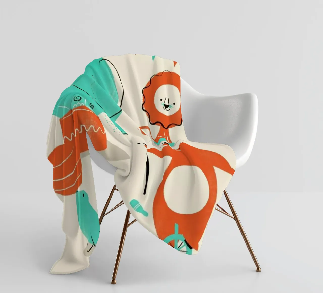 Circus Fleecedecke von Jay Fleck