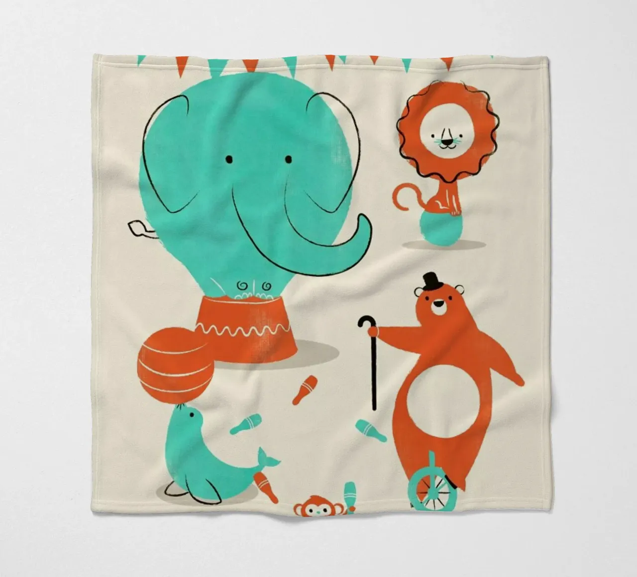 Circus Fleecedecke von Jay Fleck