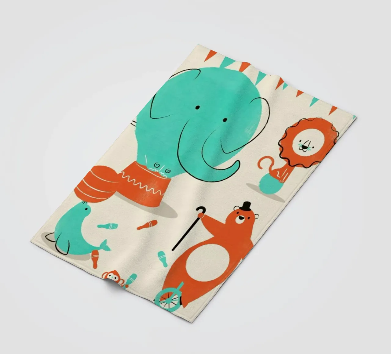 Circus Fleecedecke von Jay Fleck