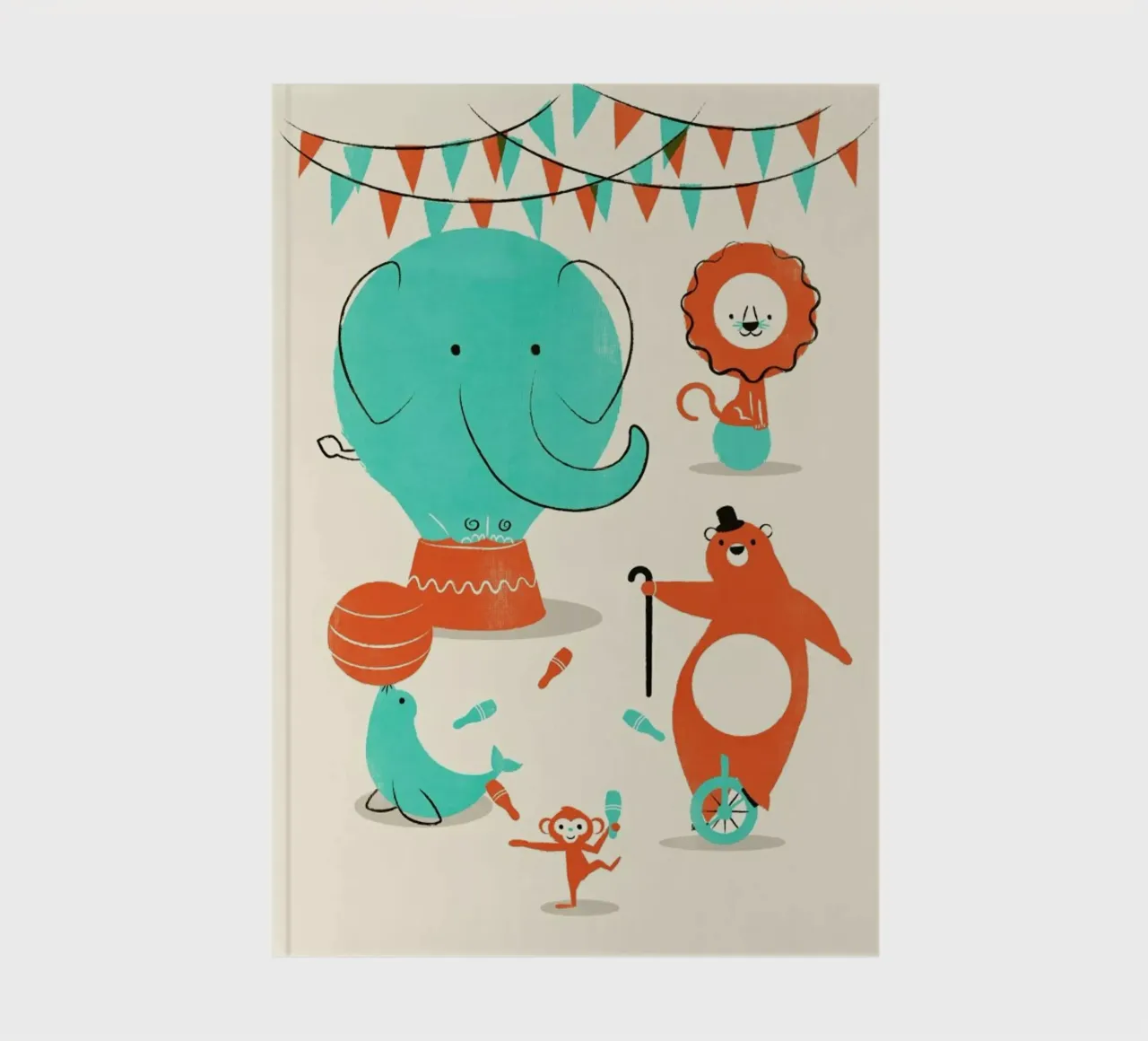 Circus notebook by Jay Fleck