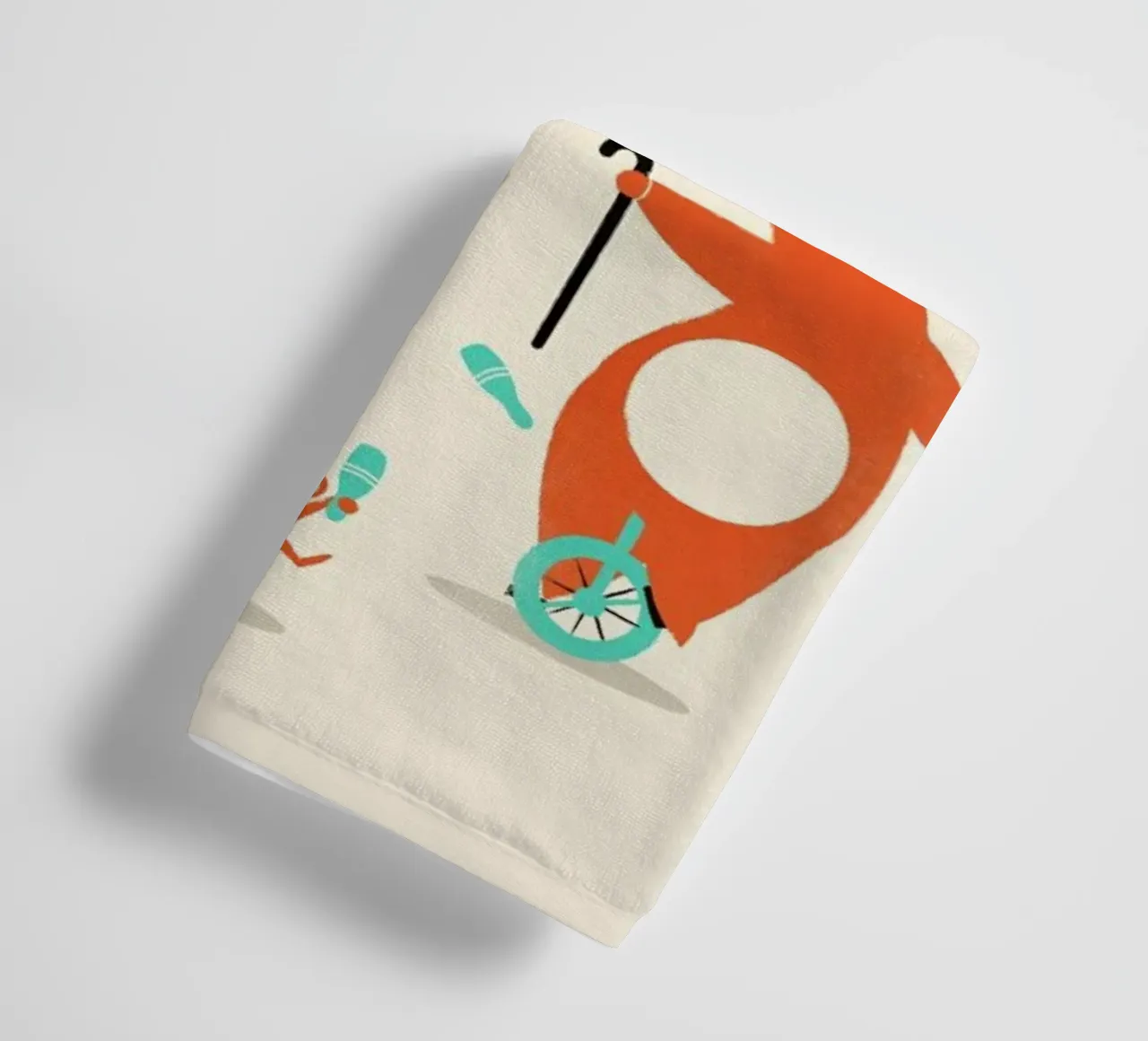 Circus badhanddoek van Jay Fleck